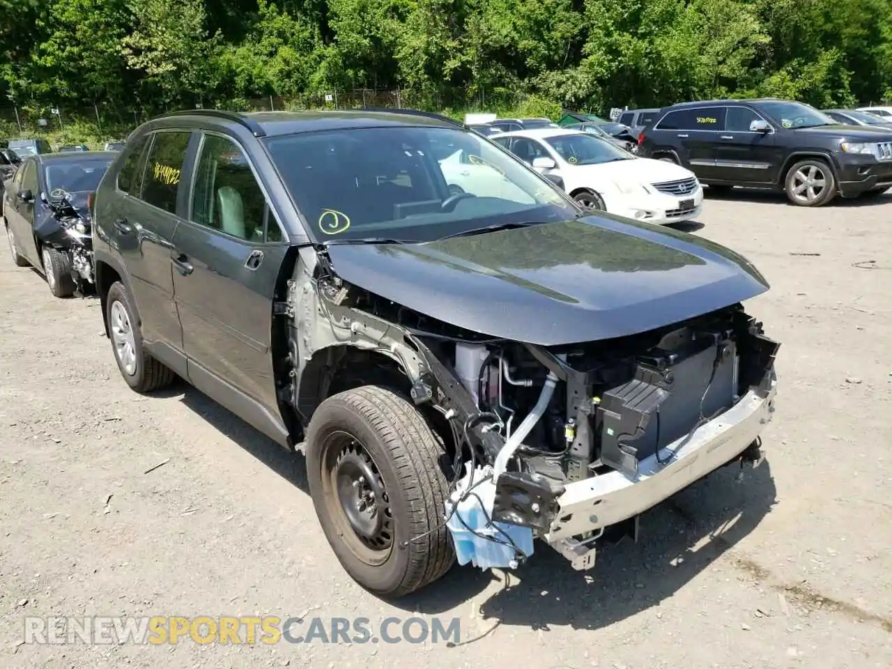 1 Photograph of a damaged car 2T3F1RFVXMC154670 TOYOTA RAV4 2021