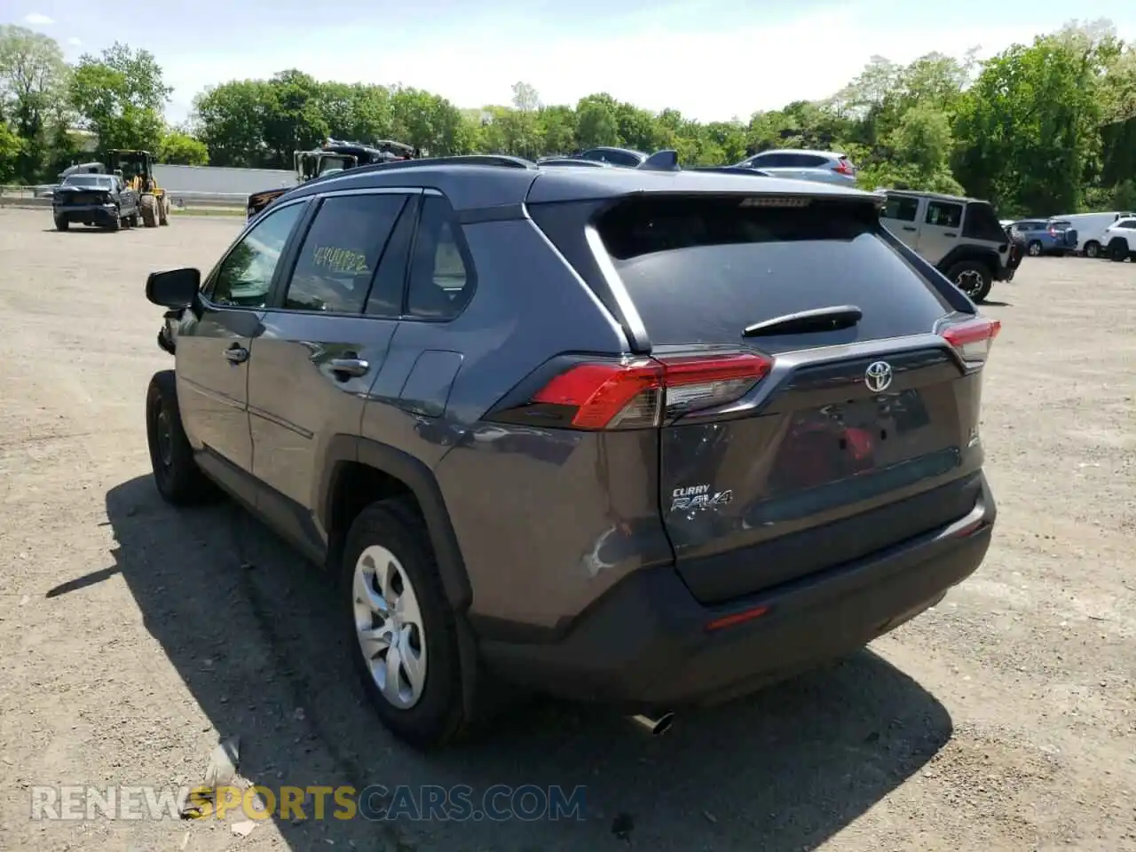 3 Photograph of a damaged car 2T3F1RFVXMC154670 TOYOTA RAV4 2021