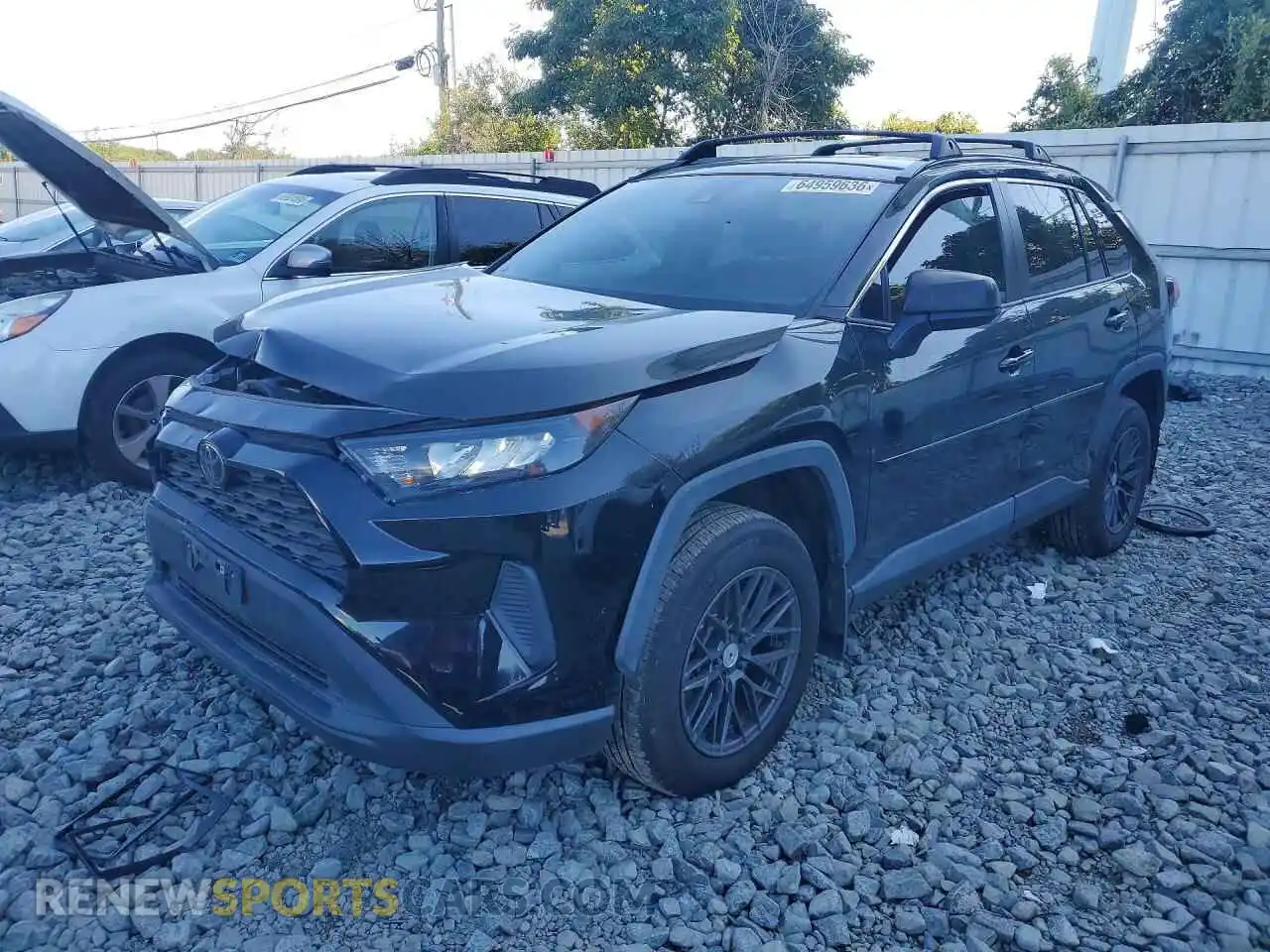1 Photograph of a damaged car 2T3F1RFVXMC189290 TOYOTA RAV4 2021