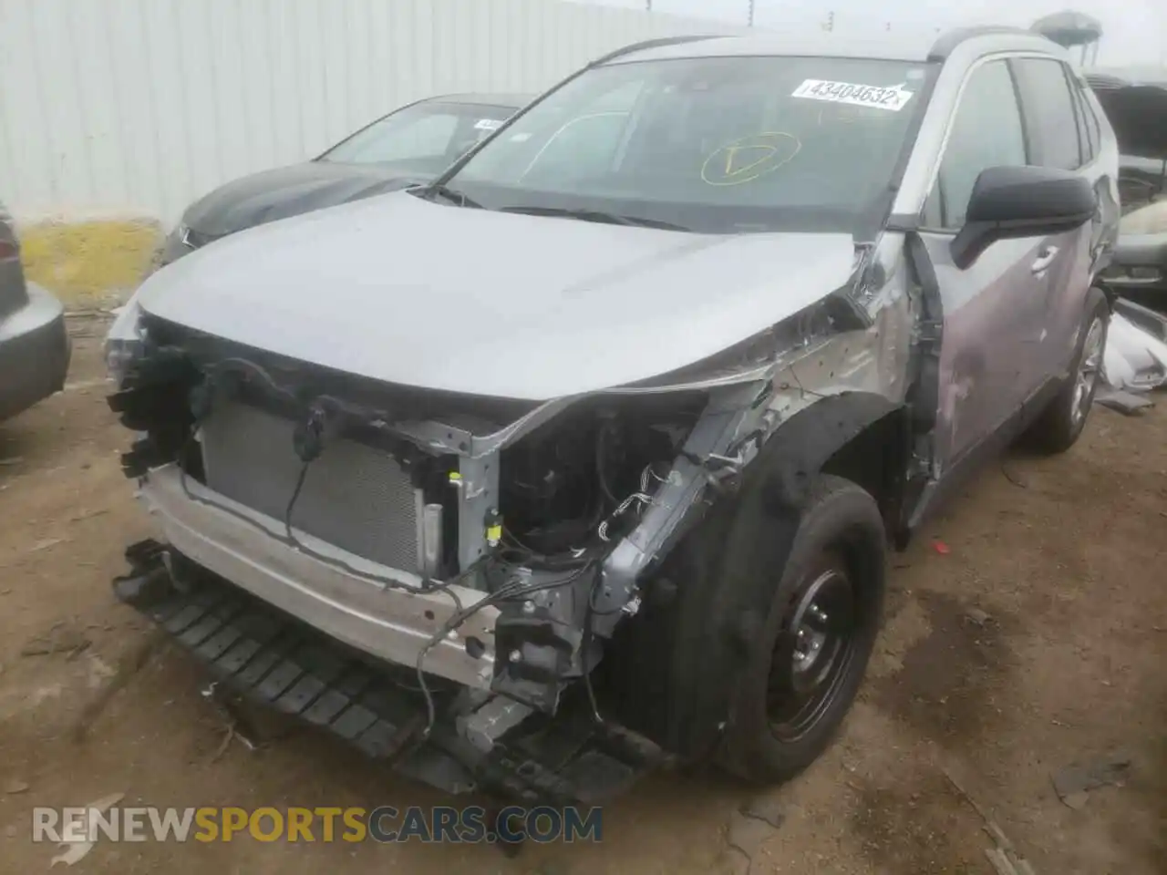2 Photograph of a damaged car 2T3F1RFVXMC191010 TOYOTA RAV4 2021