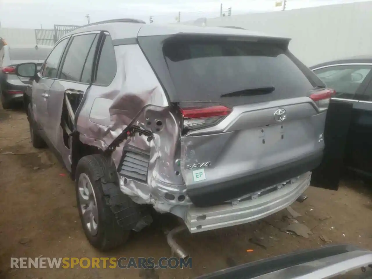 3 Photograph of a damaged car 2T3F1RFVXMC191010 TOYOTA RAV4 2021