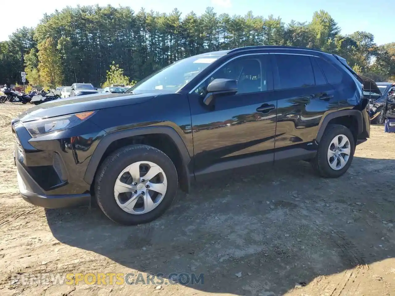 1 Photograph of a damaged car 2T3F1RFVXMC198085 TOYOTA RAV4 2021