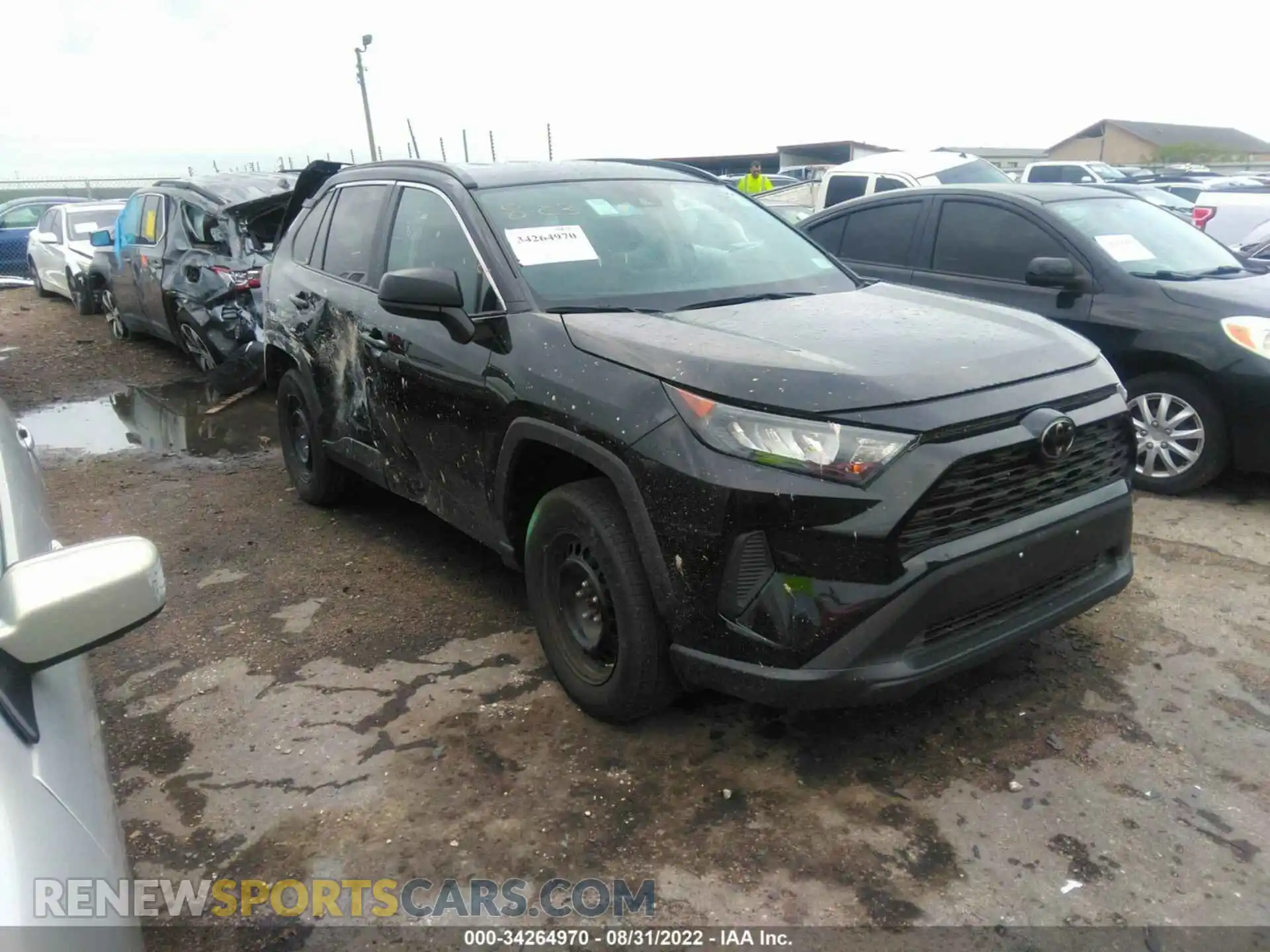1 Photograph of a damaged car 2T3F1RFVXMC203656 TOYOTA RAV4 2021