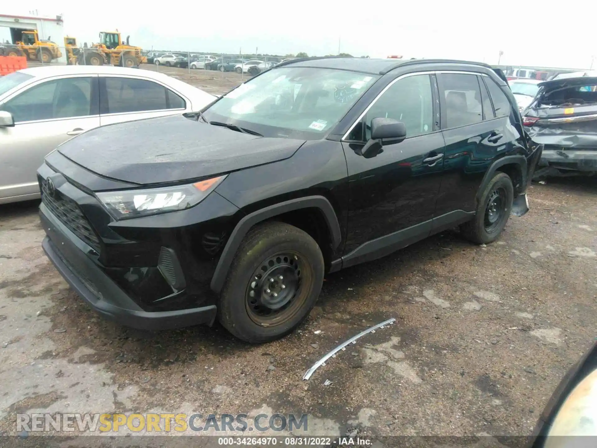2 Photograph of a damaged car 2T3F1RFVXMC203656 TOYOTA RAV4 2021