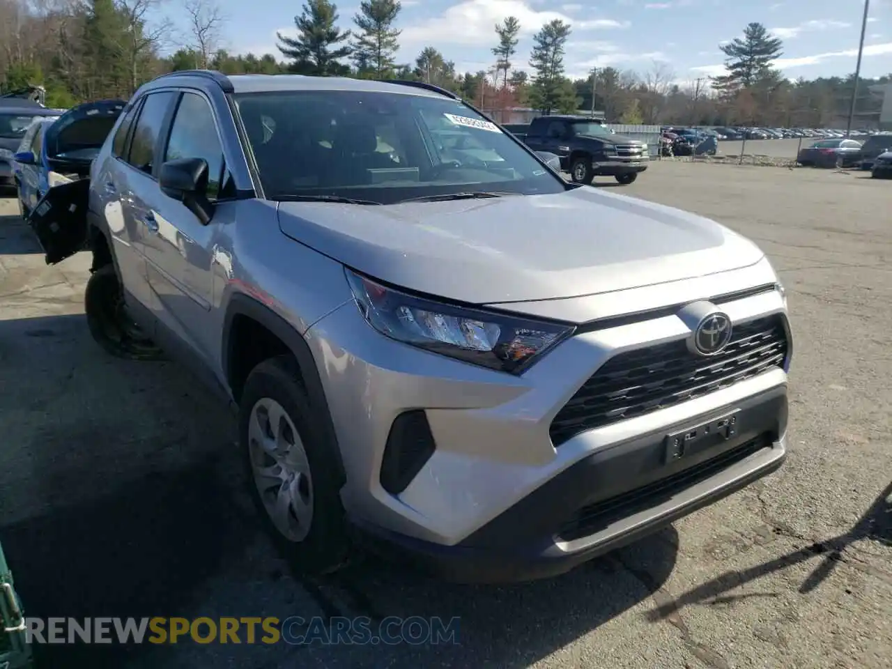 1 Photograph of a damaged car 2T3F1RFVXMC207769 TOYOTA RAV4 2021