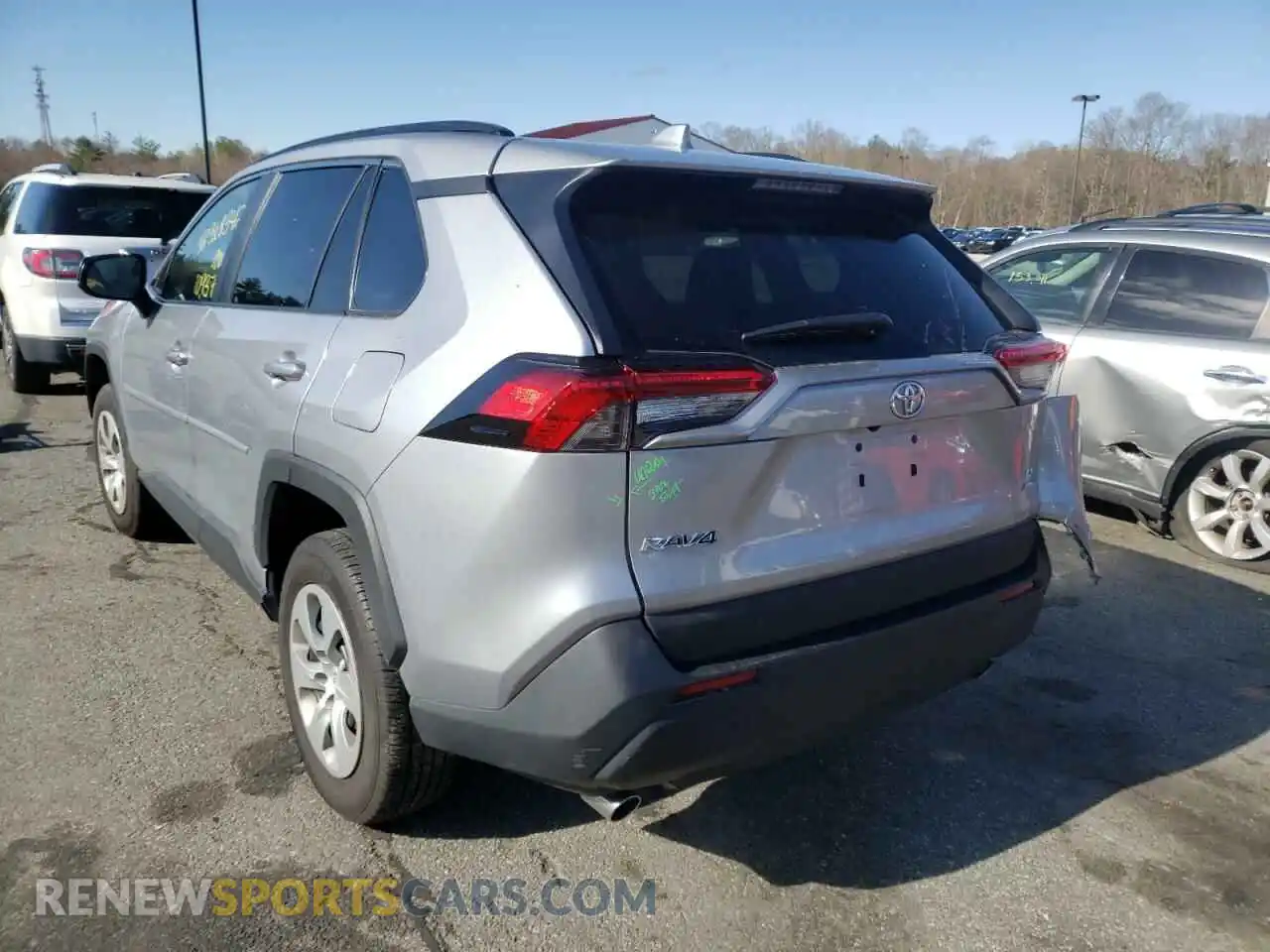 3 Photograph of a damaged car 2T3F1RFVXMC207769 TOYOTA RAV4 2021