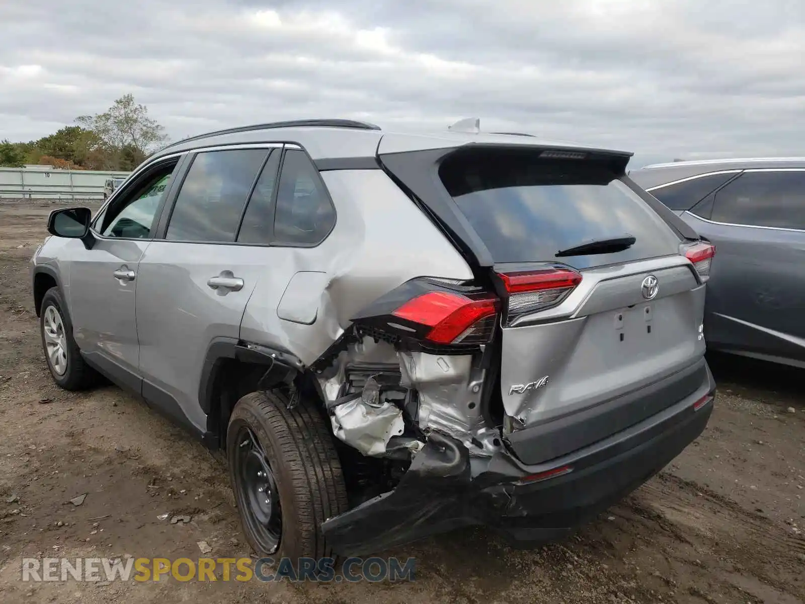 3 fotografías del automóvil dañado 2T3F1RFVXMC208159 TOYOTA RAV4 2021