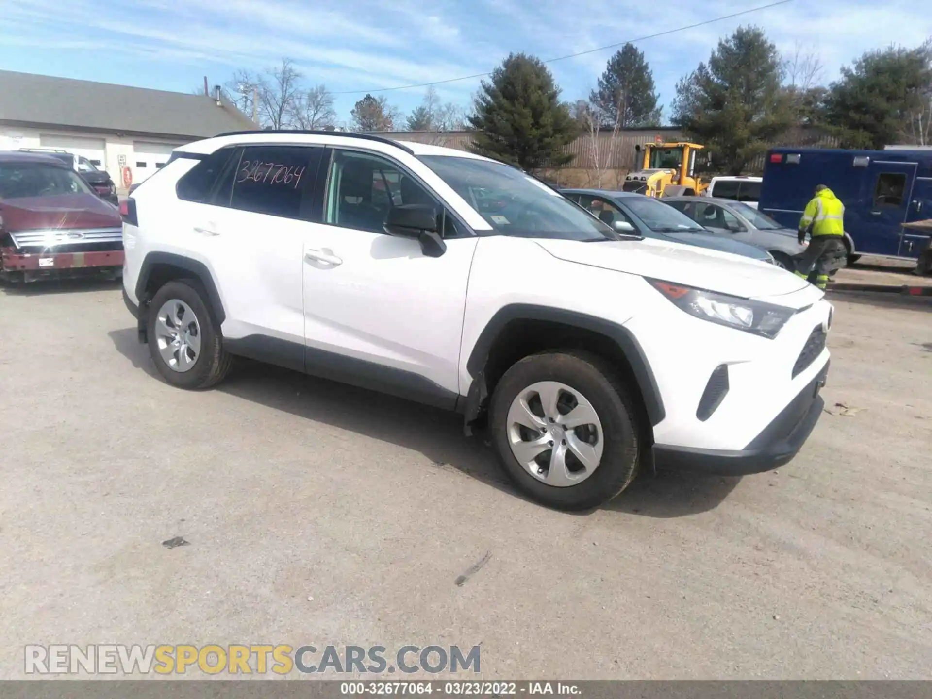 1 Photograph of a damaged car 2T3F1RFVXMC215550 TOYOTA RAV4 2021