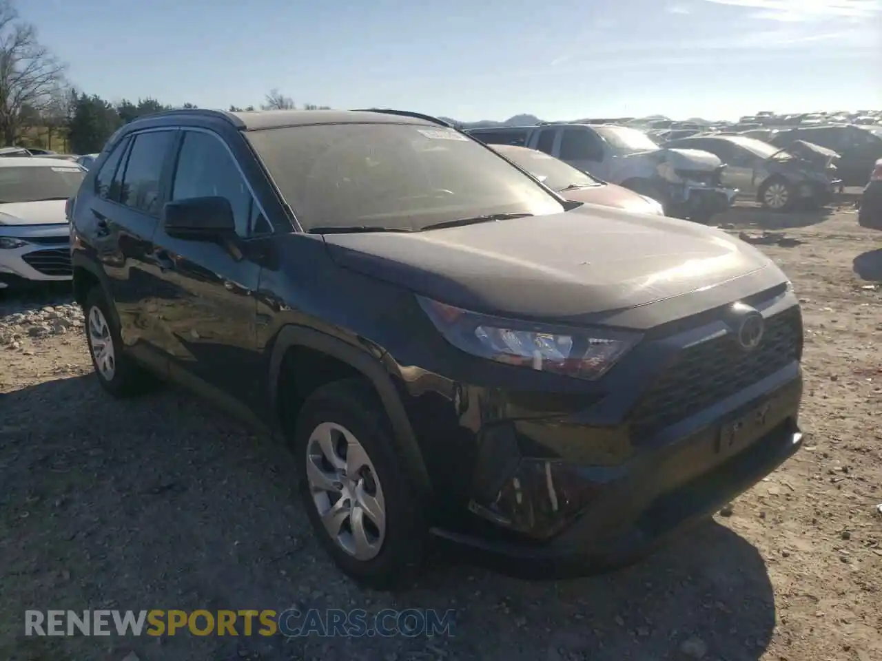 1 Photograph of a damaged car 2T3F1RFVXMW175534 TOYOTA RAV4 2021