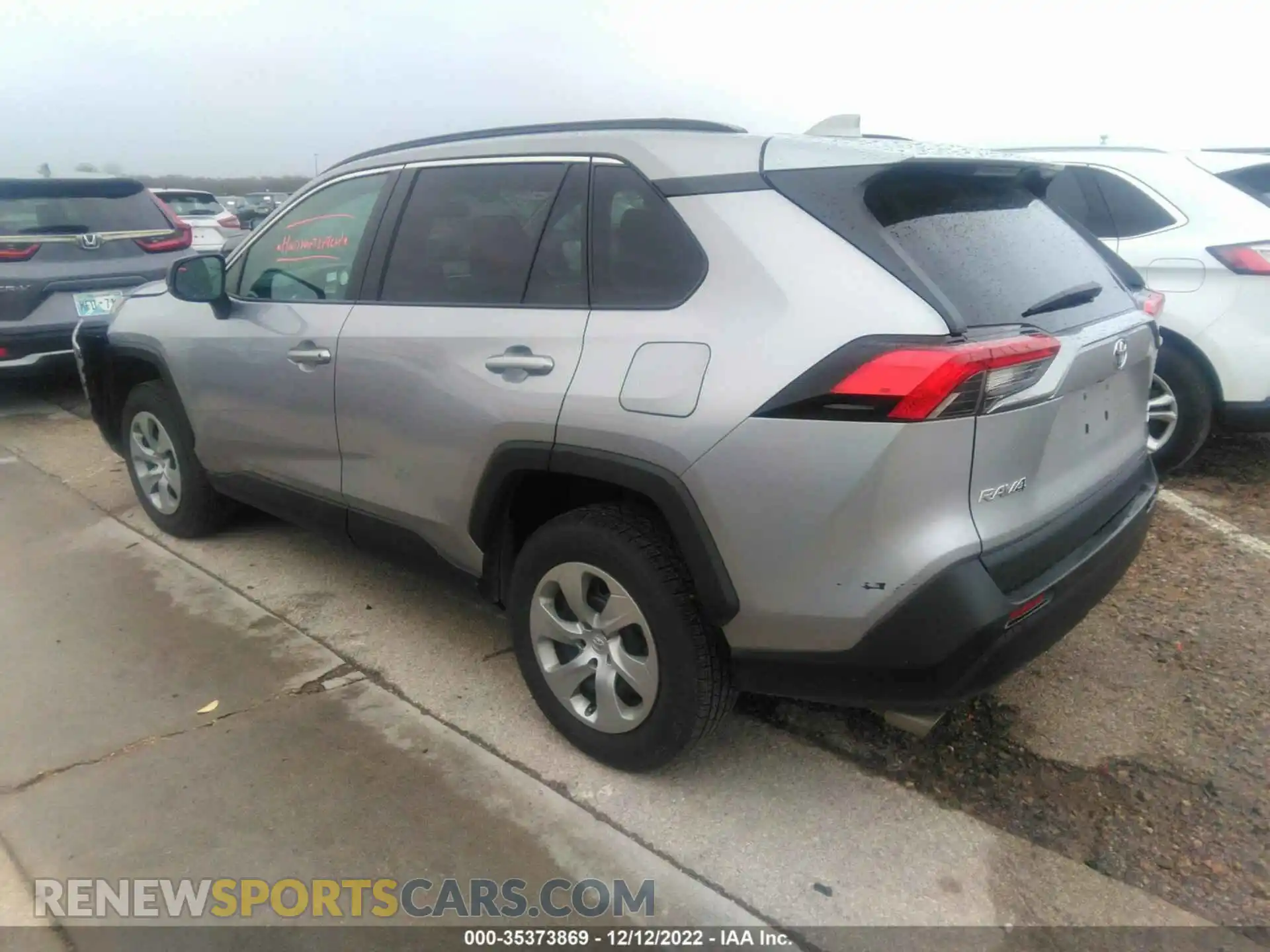 3 fotografías del automóvil dañado 2T3F1RFVXMW187036 TOYOTA RAV4 2021