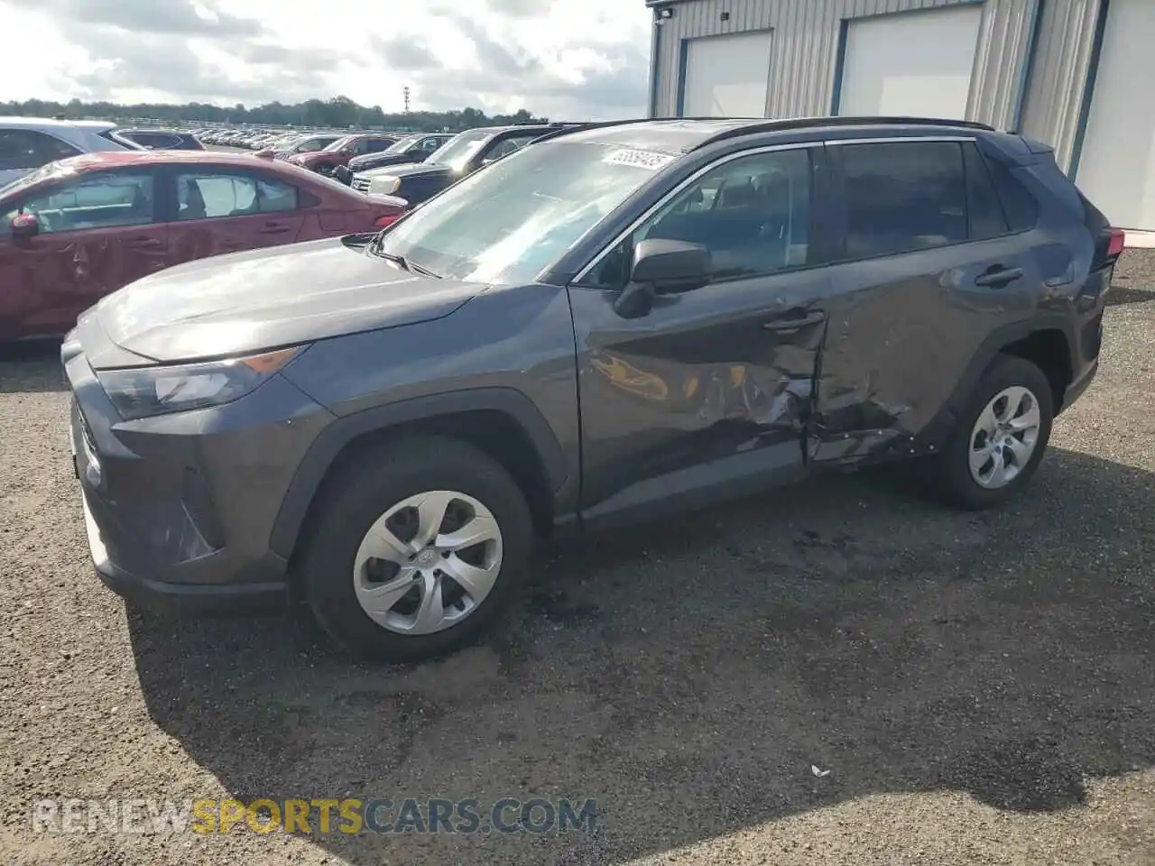 1 Photograph of a damaged car 2T3F1RFVXMW202893 TOYOTA RAV4 2021