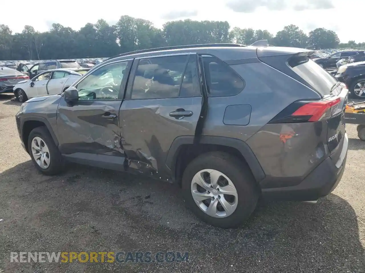 2 Photograph of a damaged car 2T3F1RFVXMW202893 TOYOTA RAV4 2021