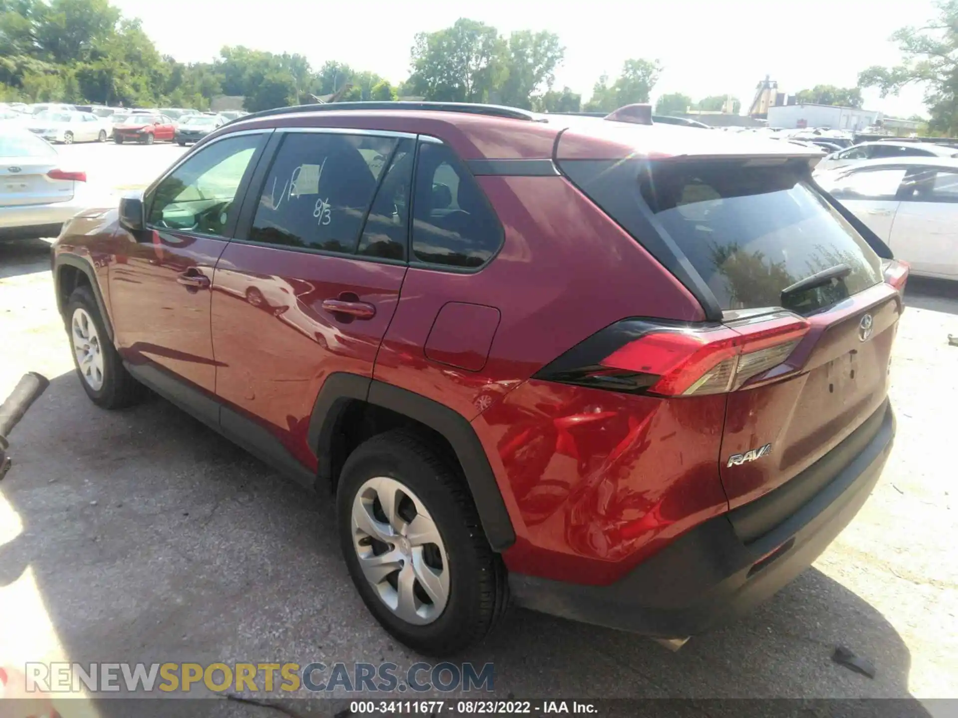 3 Photograph of a damaged car 2T3F1RFVXMW206748 TOYOTA RAV4 2021