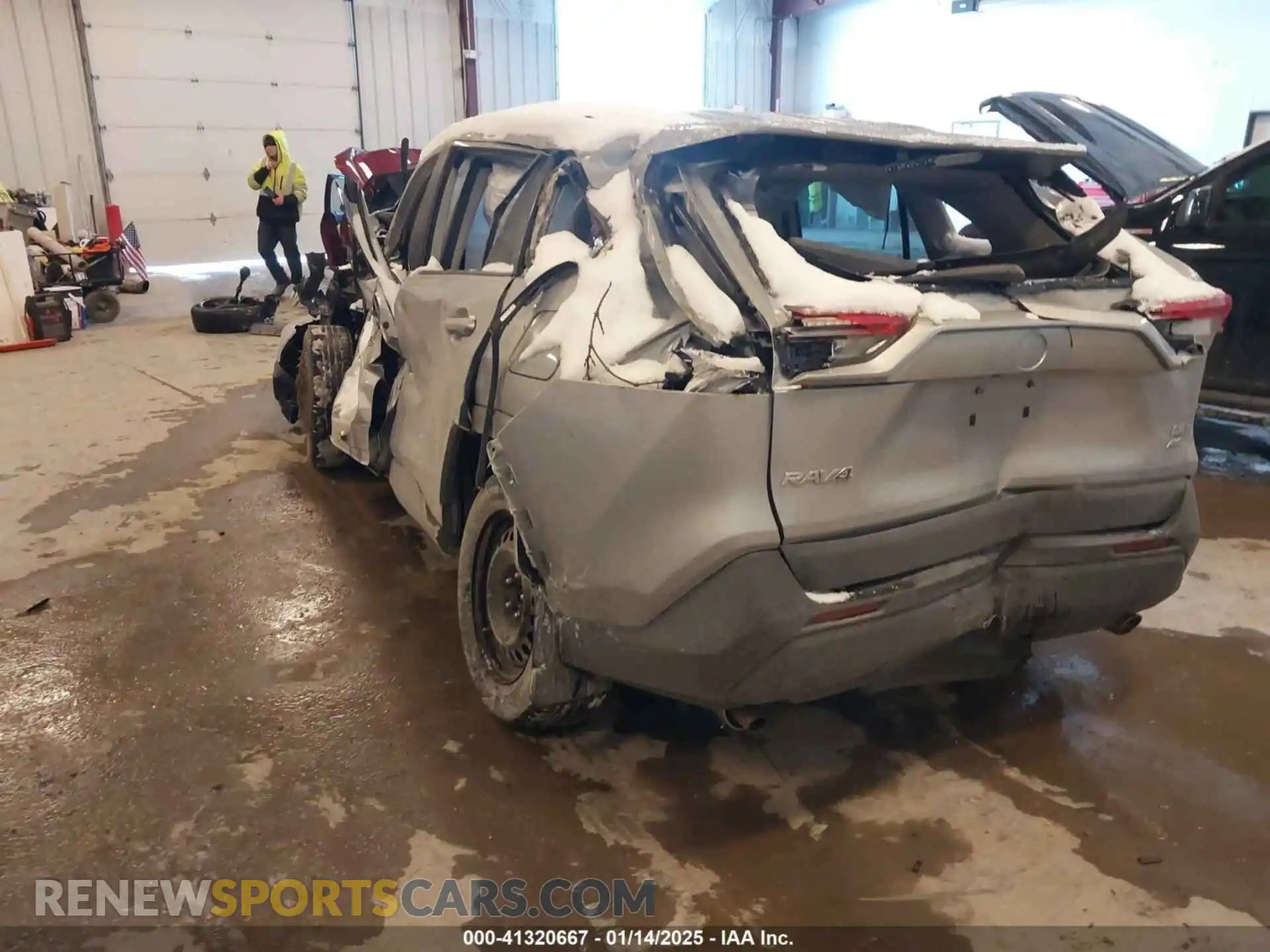 3 Photograph of a damaged car 2T3F1RFVXMW238681 TOYOTA RAV4 2021