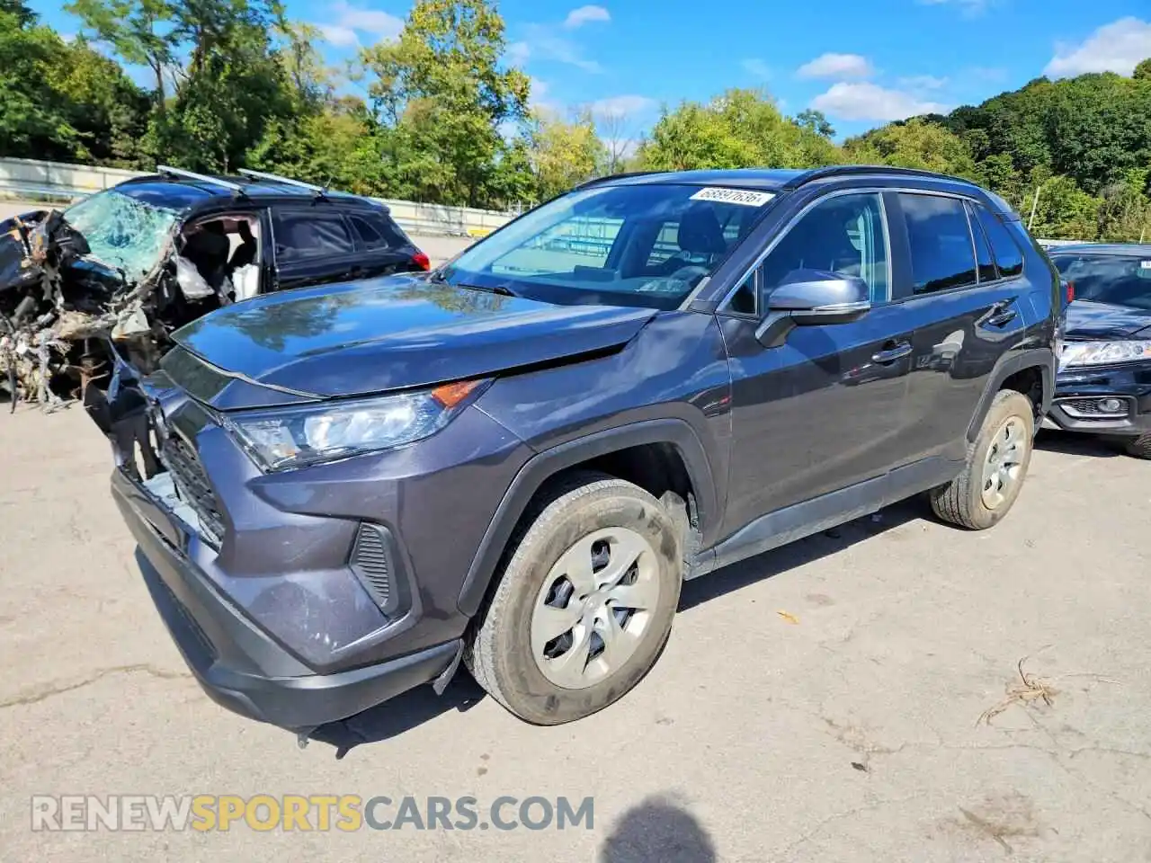 1 Фотография поврежденного автомобиля 2T3G1RFV0MC151877 TOYOTA RAV4 2021