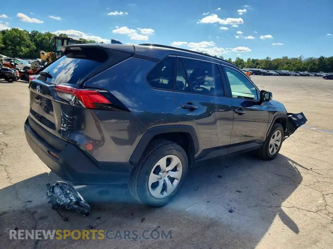 3 Фотография поврежденного автомобиля 2T3G1RFV0MC151877 TOYOTA RAV4 2021