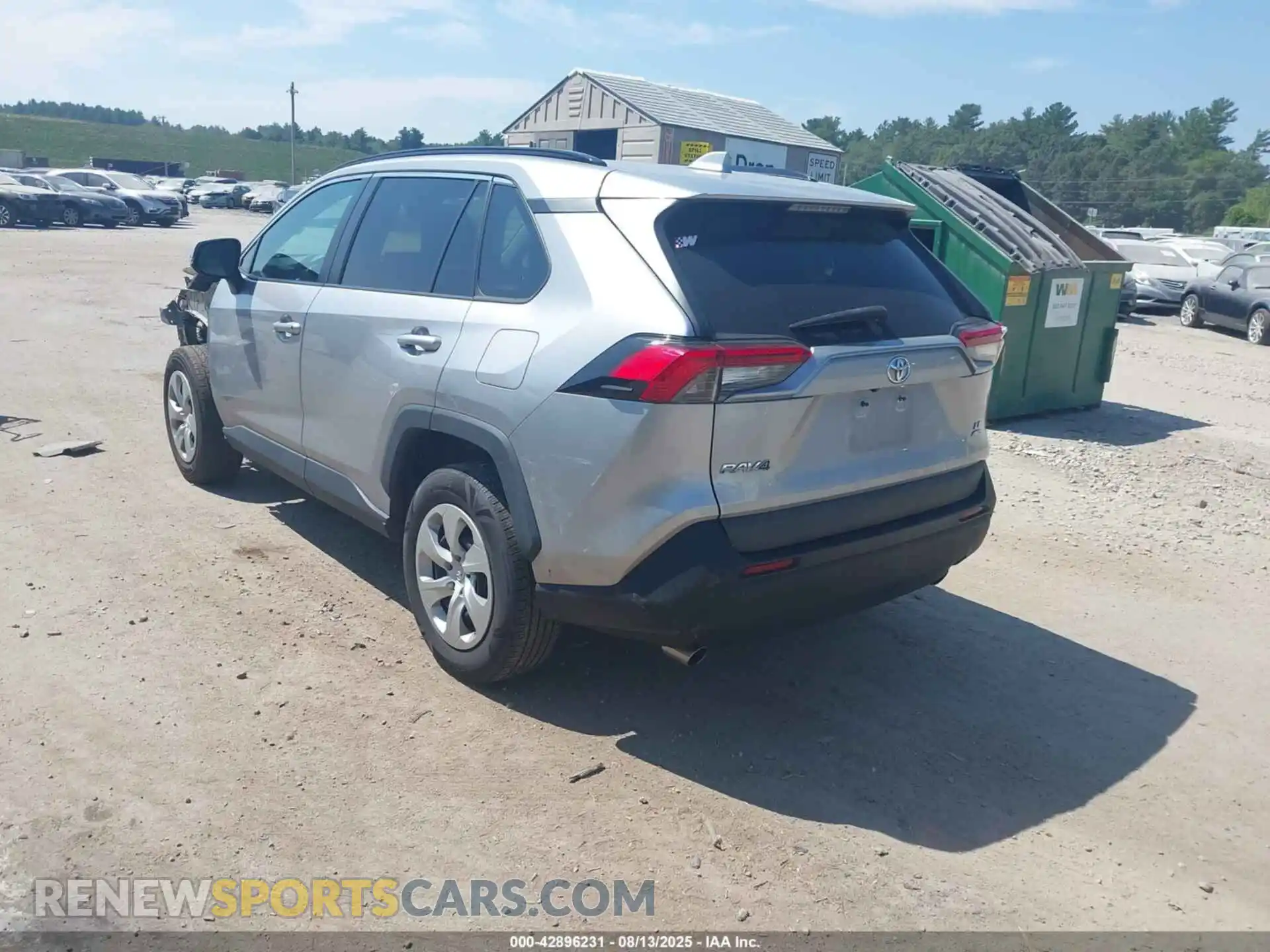 3 fotografías del automóvil dañado 2T3G1RFV0MC169683 TOYOTA RAV4 2021