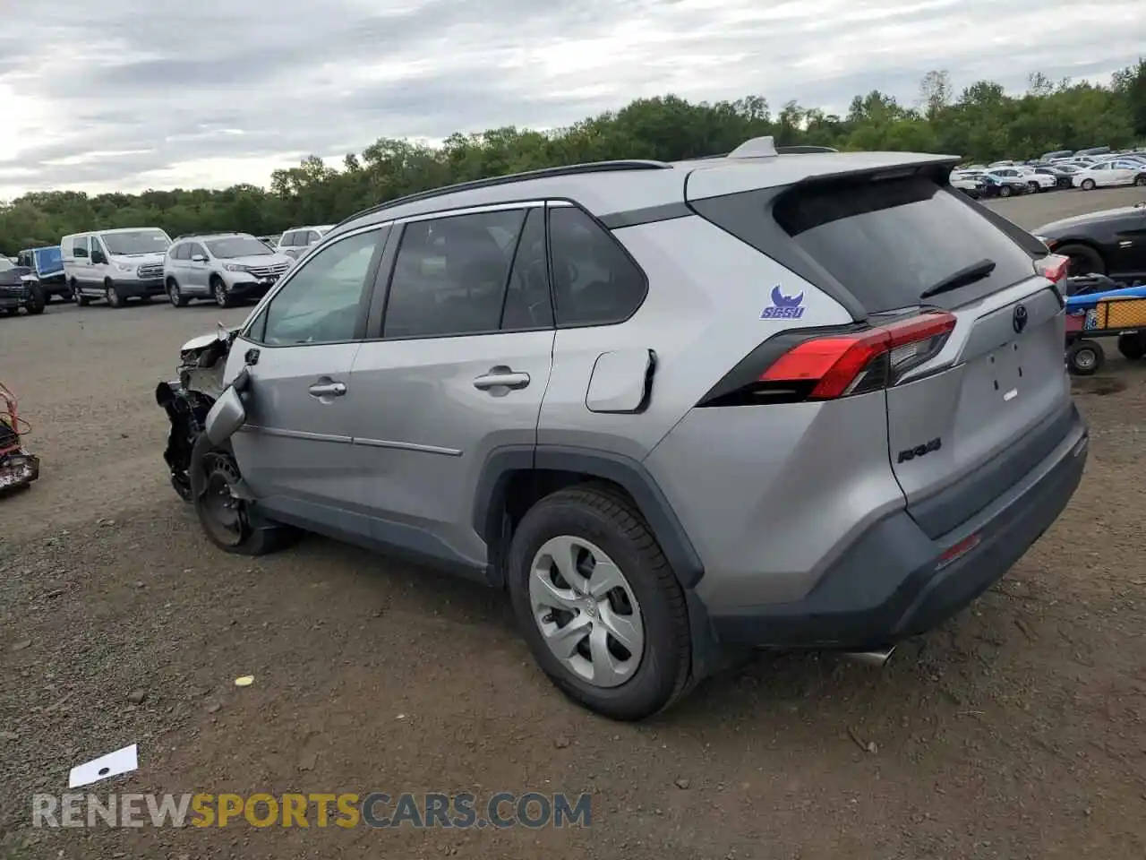 2 Фотография поврежденного автомобиля 2T3G1RFV0MC235150 TOYOTA RAV4 2021