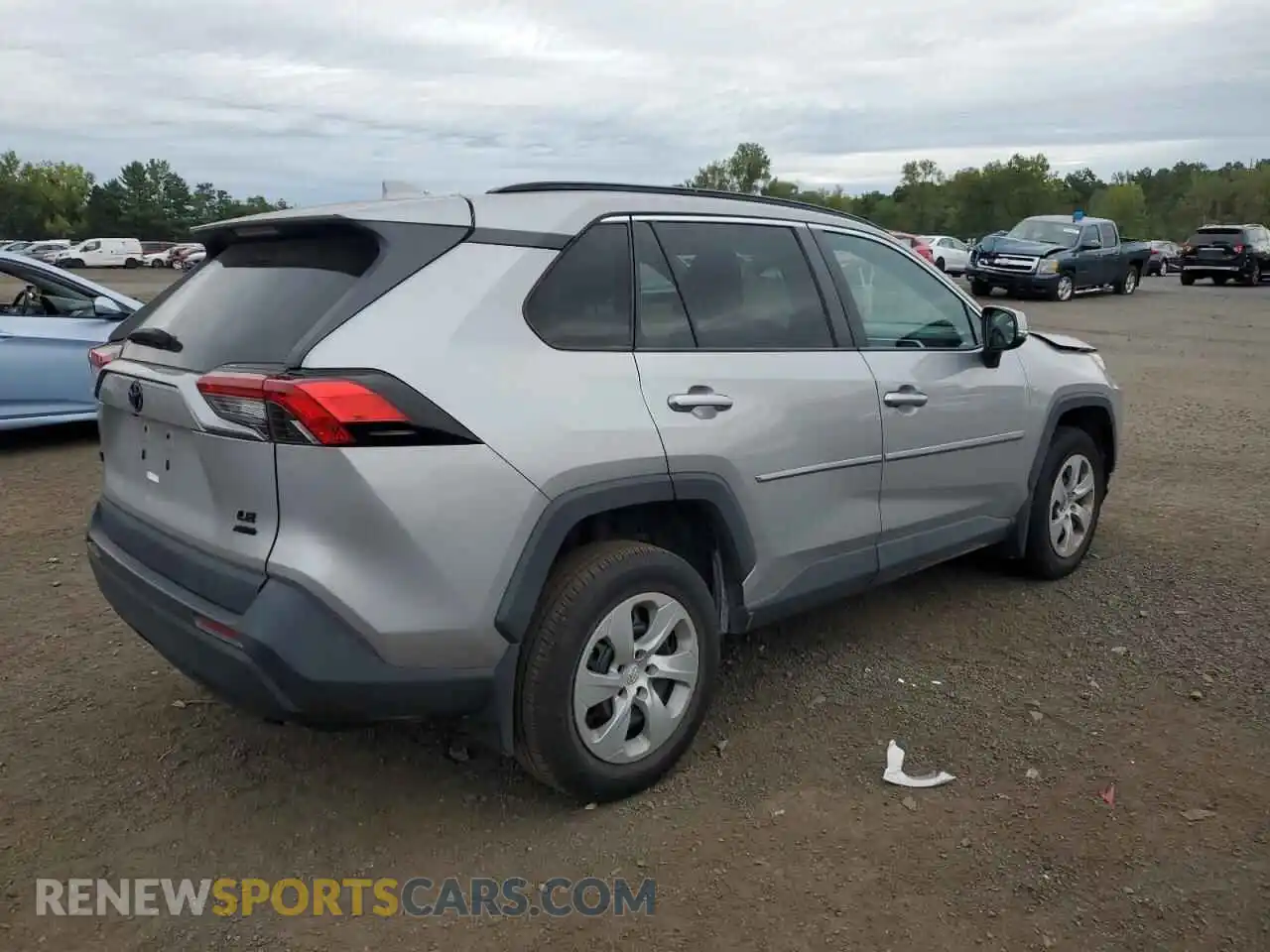 3 Фотография поврежденного автомобиля 2T3G1RFV0MC235150 TOYOTA RAV4 2021