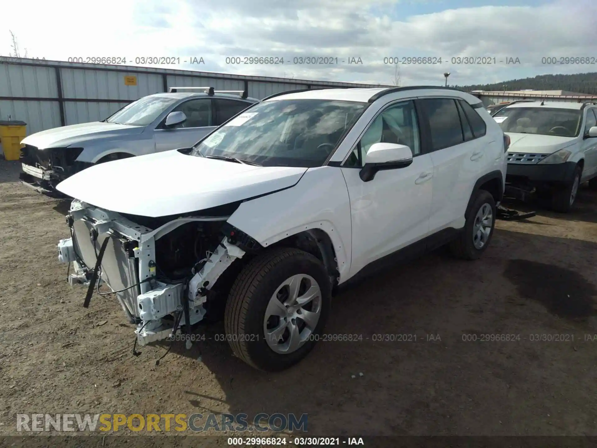2 Photograph of a damaged car 2T3G1RFV0MW171108 TOYOTA RAV4 2021