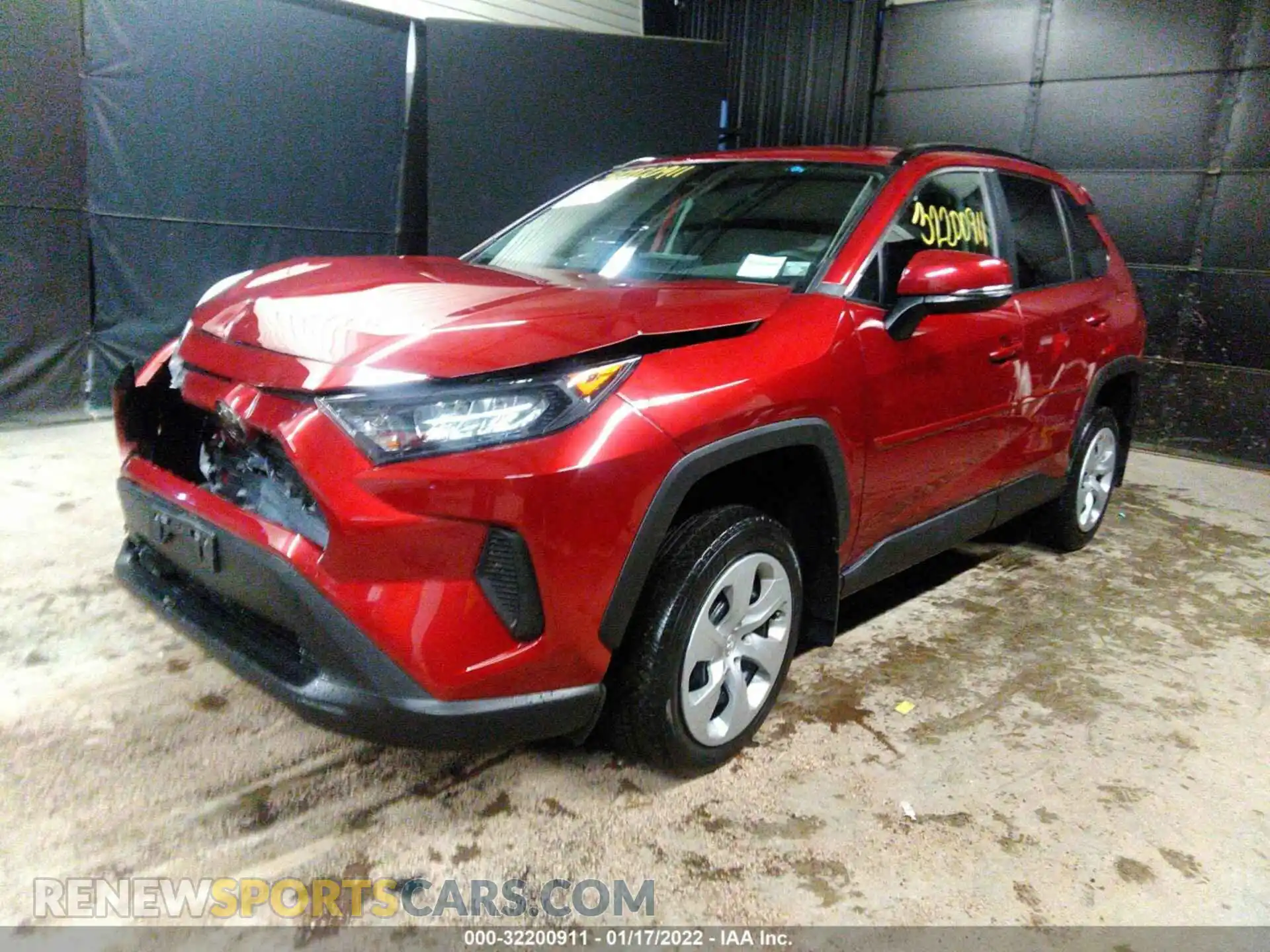 2 Photograph of a damaged car 2T3G1RFV0MW240234 TOYOTA RAV4 2021