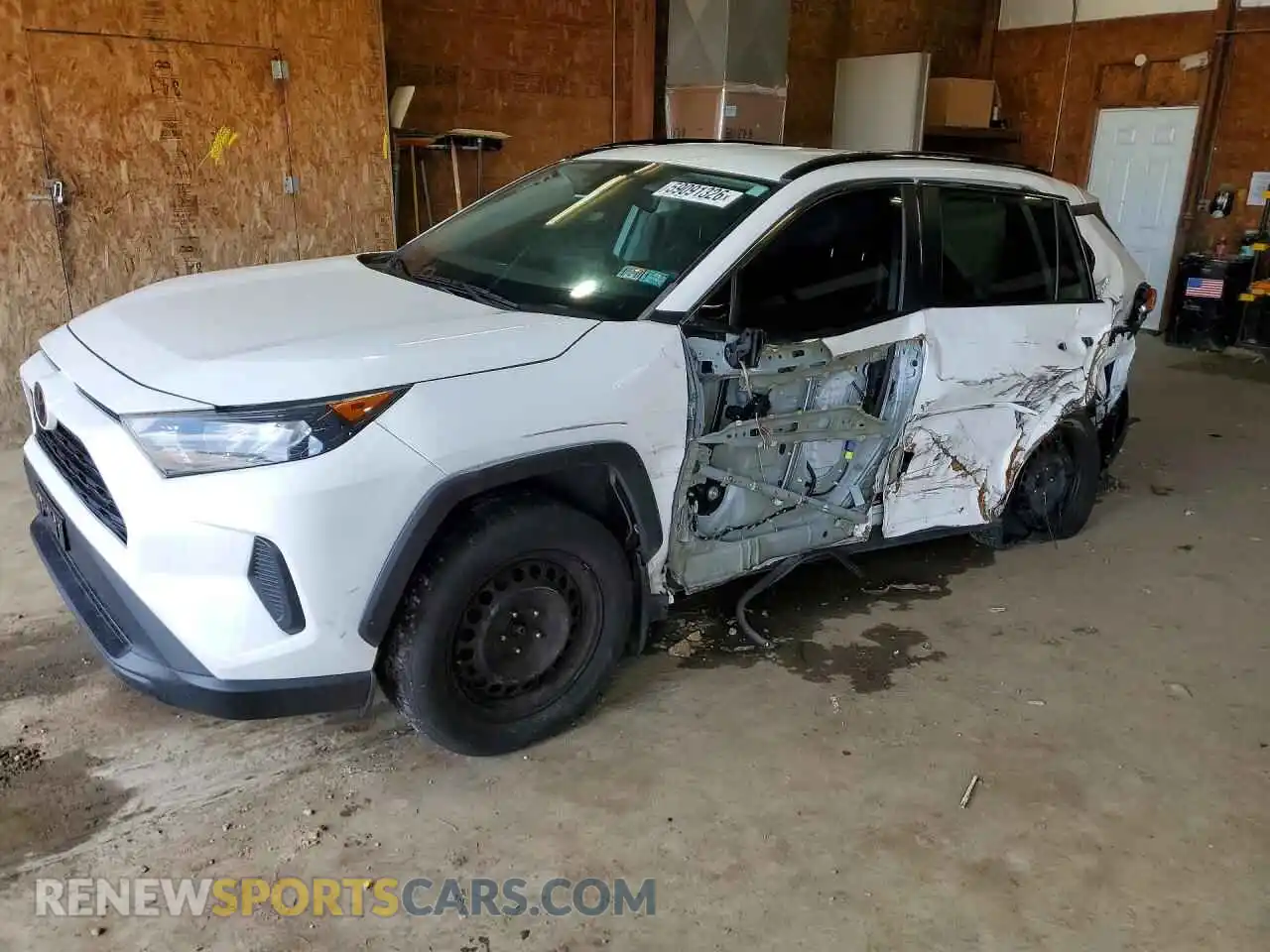 1 Photograph of a damaged car 2T3G1RFV1MC166713 TOYOTA RAV4 2021