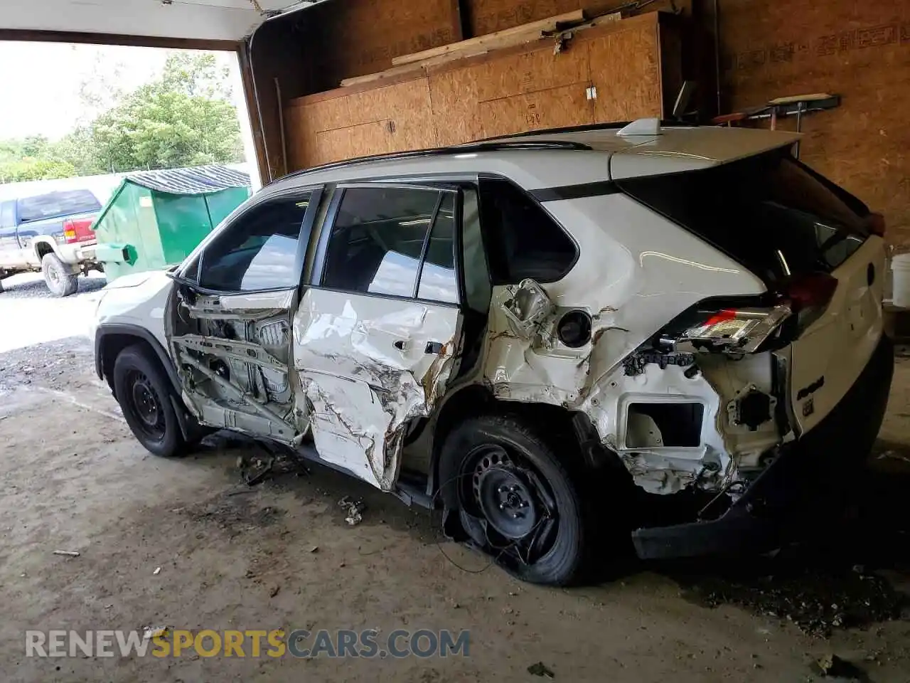 2 Photograph of a damaged car 2T3G1RFV1MC166713 TOYOTA RAV4 2021