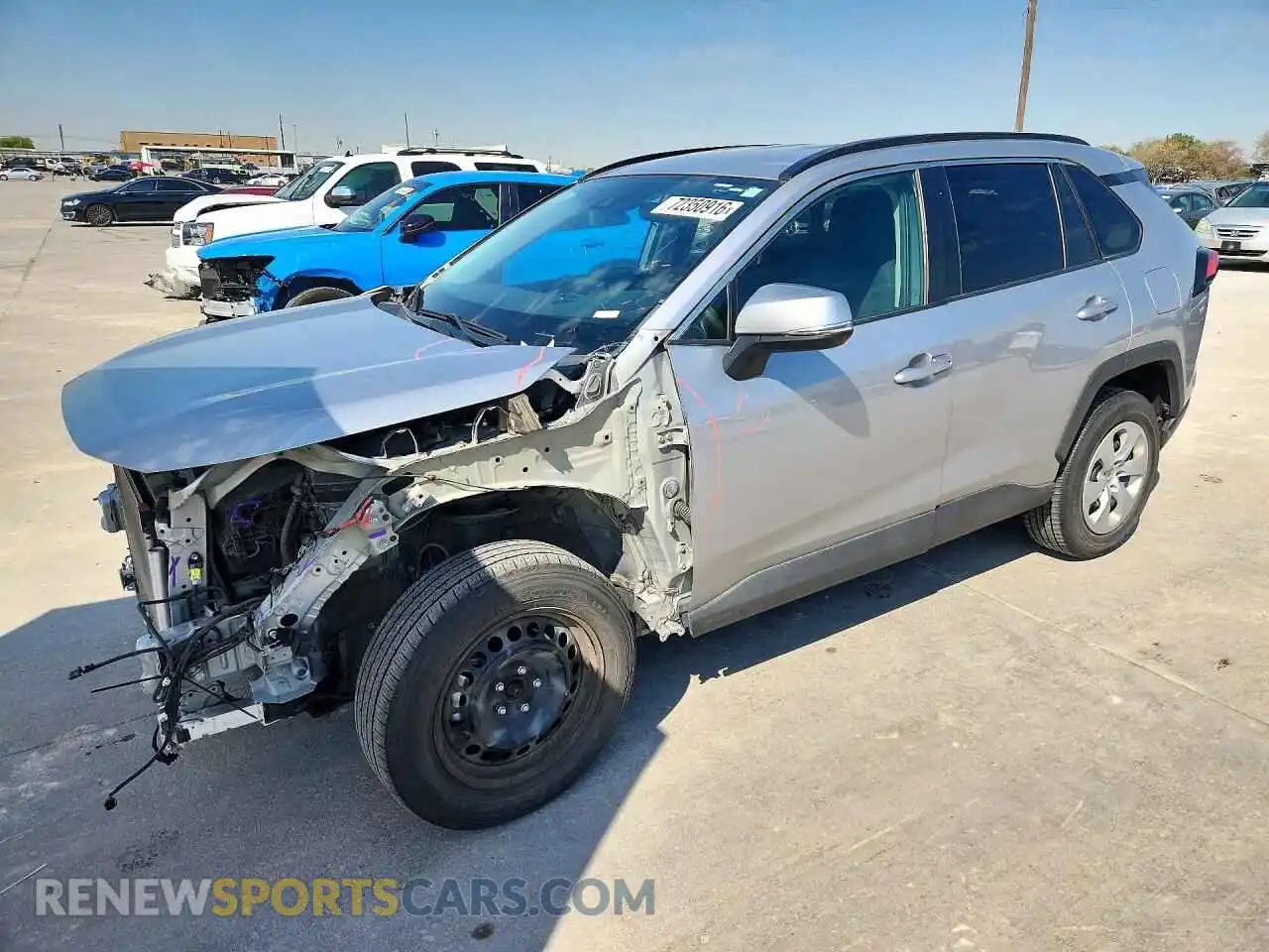 1 fotografías del automóvil dañado 2T3G1RFV1MC172365 TOYOTA RAV4 2021