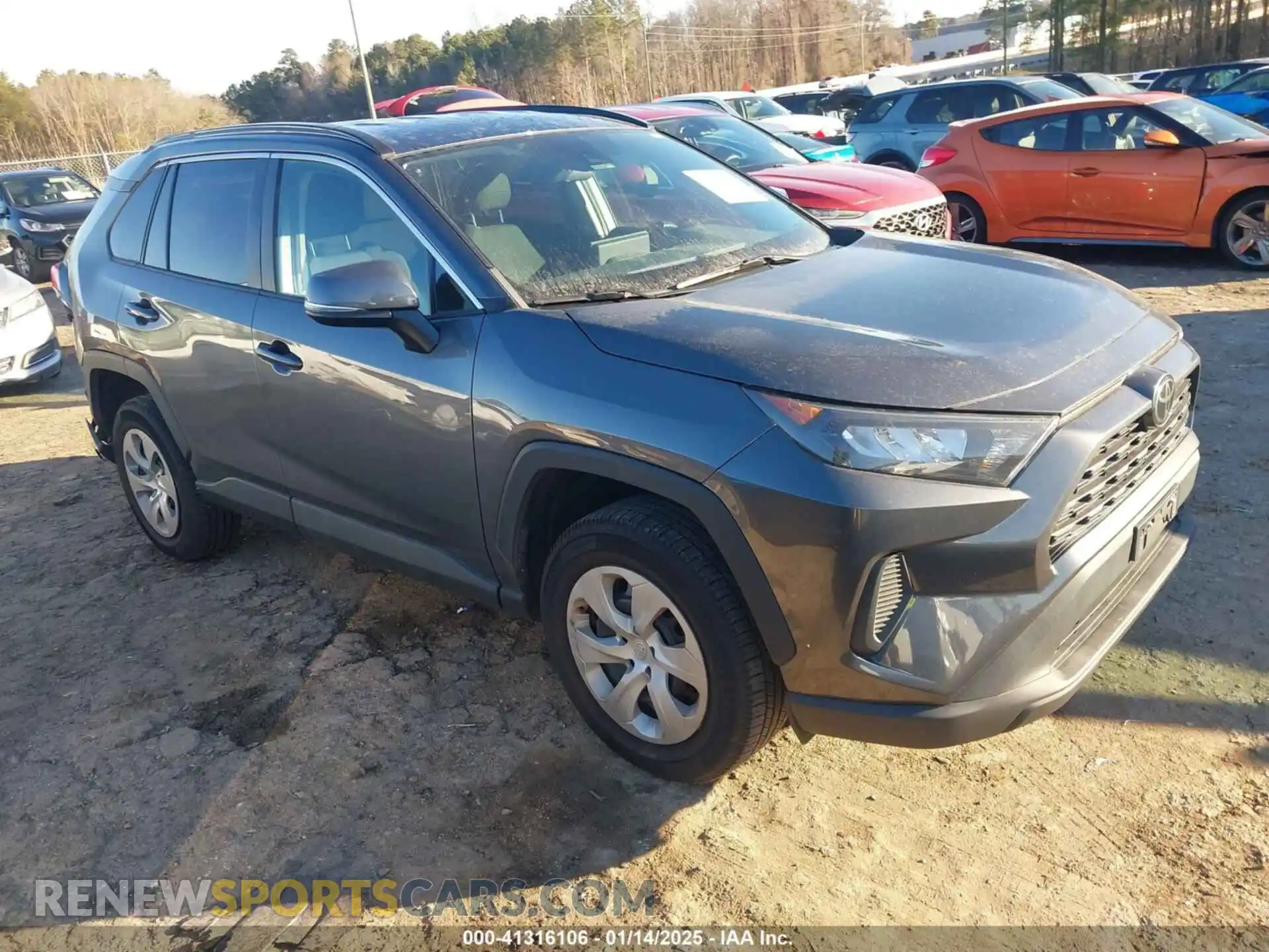 1 Photograph of a damaged car 2T3G1RFV1MC184175 TOYOTA RAV4 2021