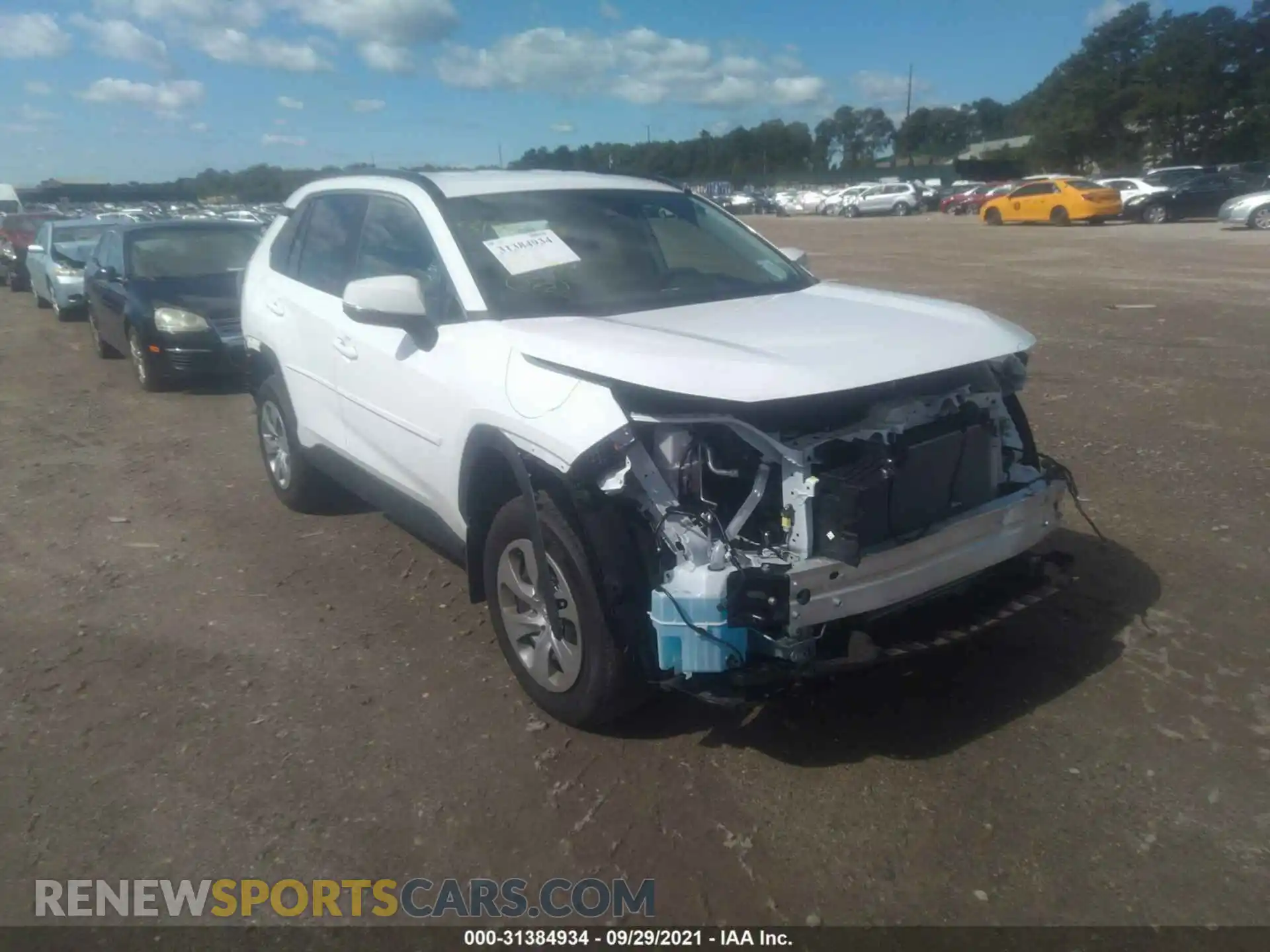 1 Photograph of a damaged car 2T3G1RFV1MC189666 TOYOTA RAV4 2021