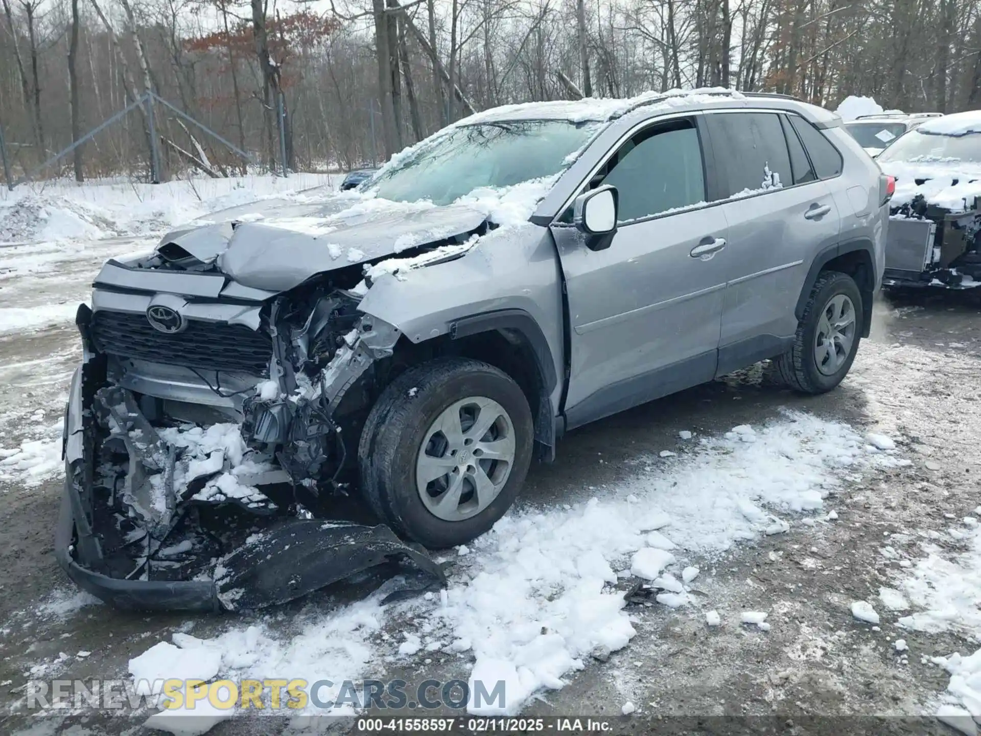 2 Photograph of a damaged car 2T3G1RFV1MC194821 TOYOTA RAV4 2021