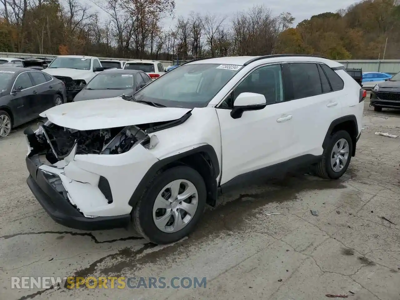 1 fotografías del automóvil dañado 2T3G1RFV1MC217904 TOYOTA RAV4 2021