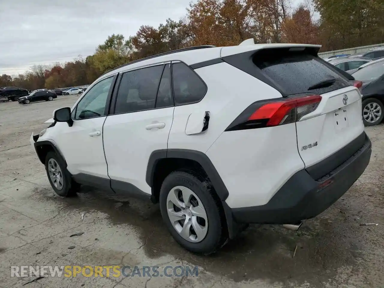 2 fotografías del automóvil dañado 2T3G1RFV1MC217904 TOYOTA RAV4 2021