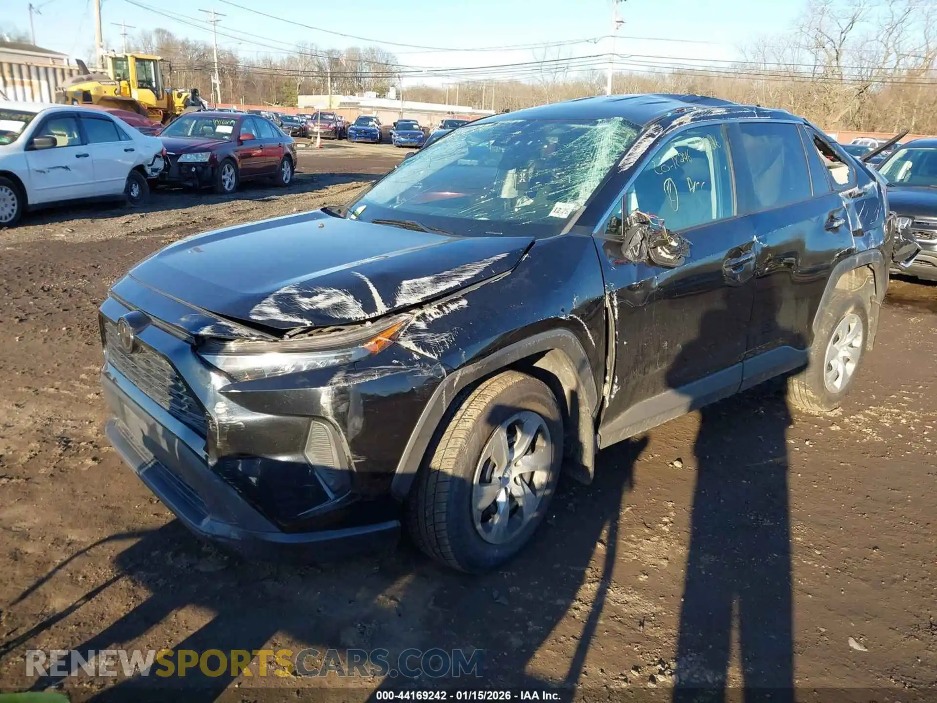2 Photograph of a damaged car 2T3G1RFV1MW163728 TOYOTA RAV4 2021
