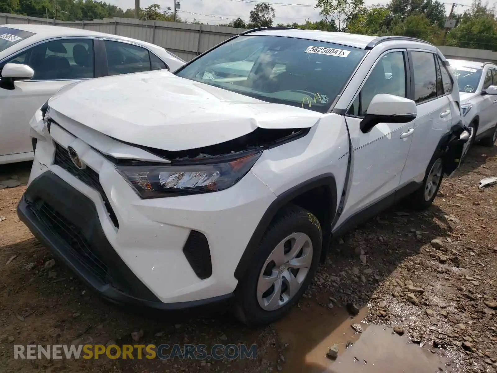 2 Photograph of a damaged car 2T3G1RFV1MW164474 TOYOTA RAV4 2021