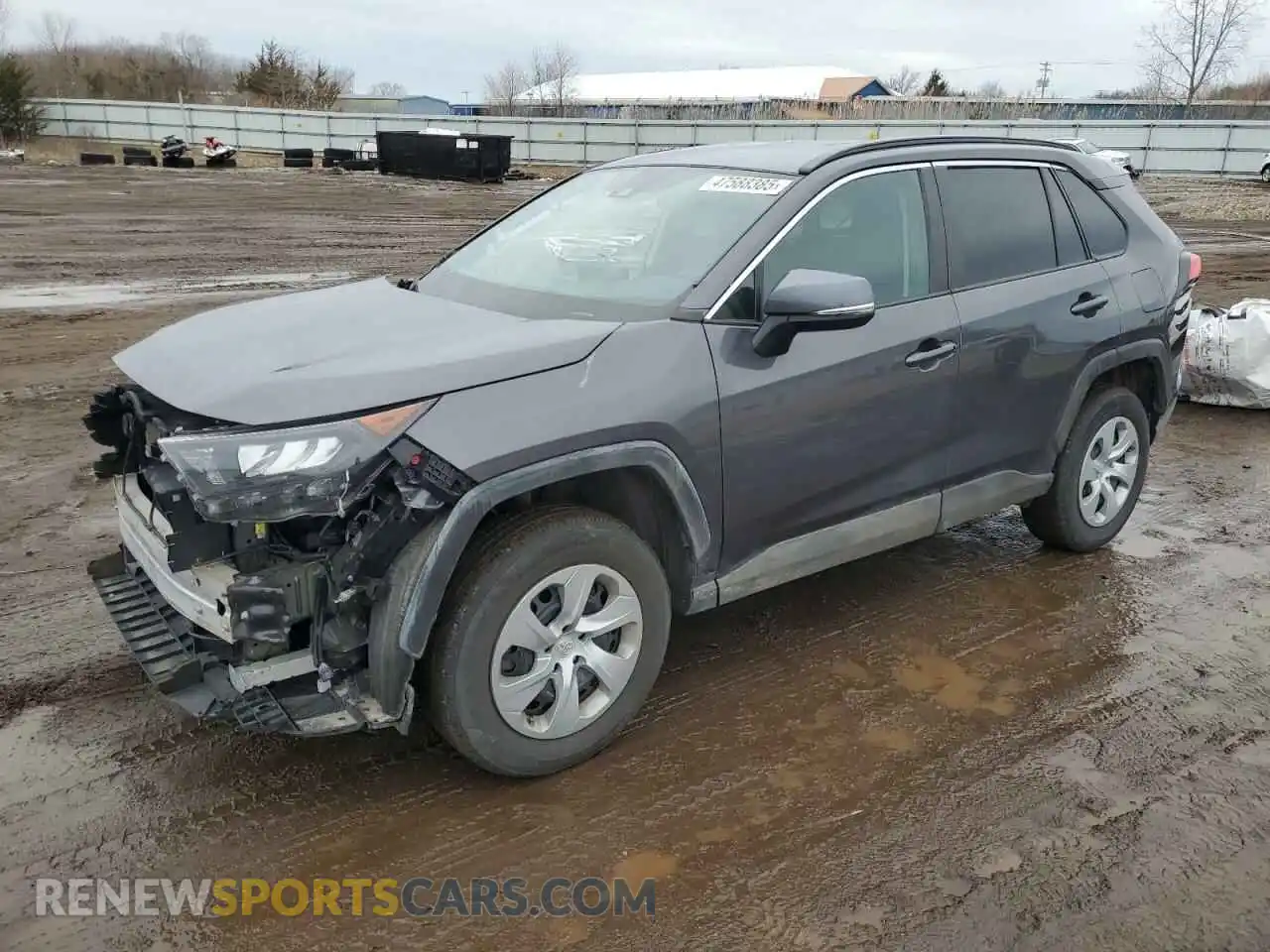 1 Photograph of a damaged car 2T3G1RFV1MW176060 TOYOTA RAV4 2021