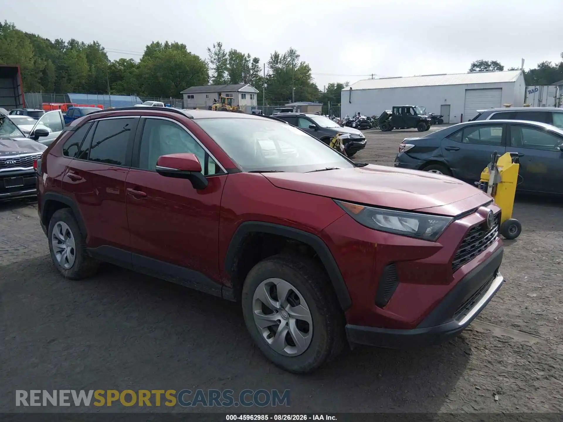 1 Photograph of a damaged car 2T3G1RFV1MW191884 TOYOTA RAV4 2021