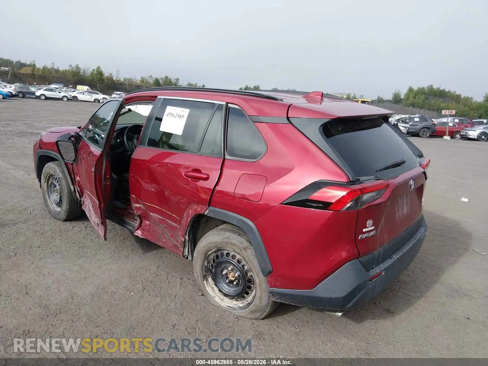 3 Photograph of a damaged car 2T3G1RFV1MW191884 TOYOTA RAV4 2021