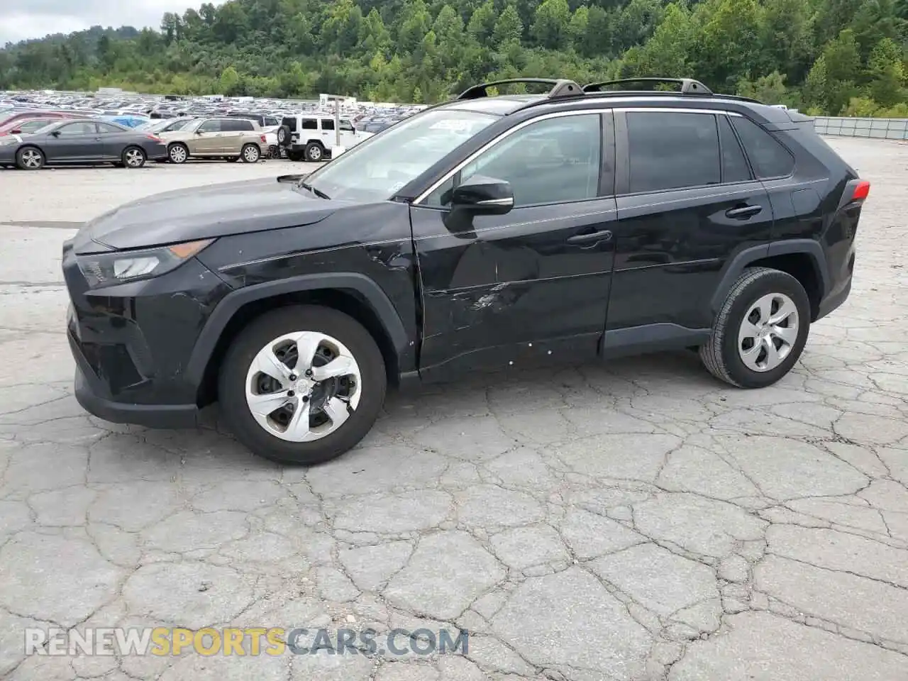 1 Photograph of a damaged car 2T3G1RFV1MW208411 TOYOTA RAV4 2021