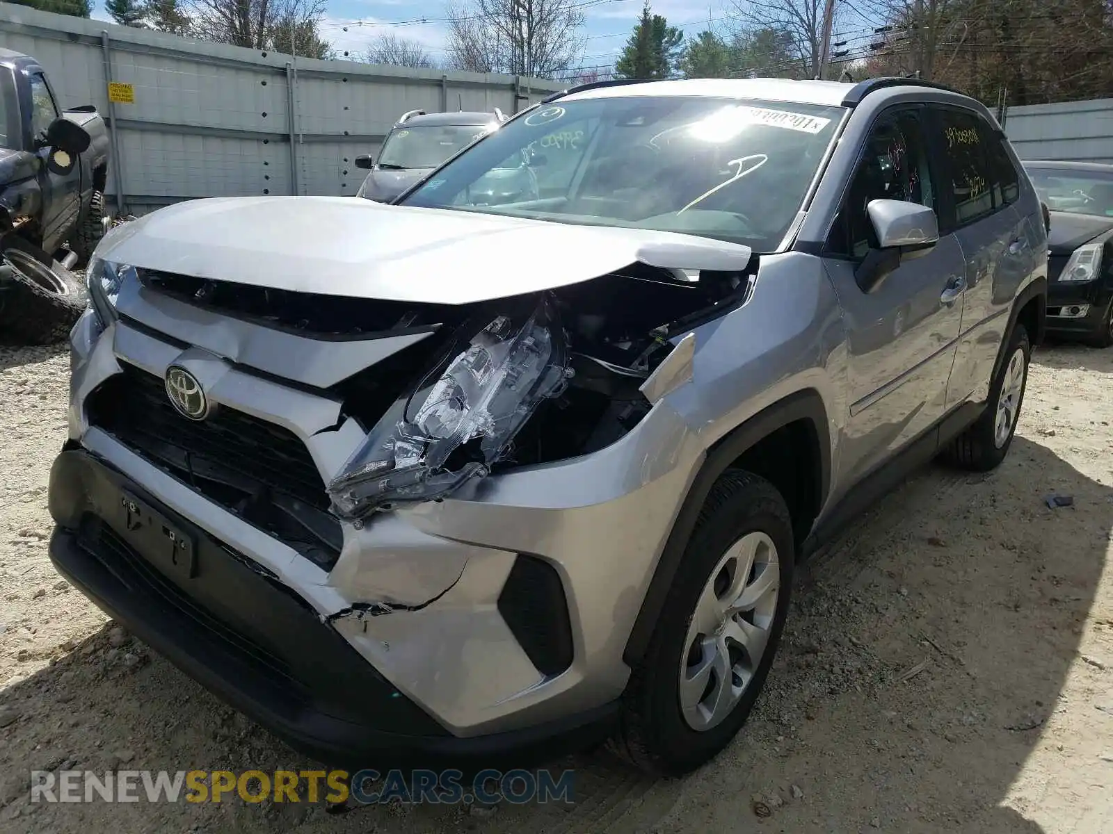 2 Photograph of a damaged car 2T3G1RFV2MC165120 TOYOTA RAV4 2021