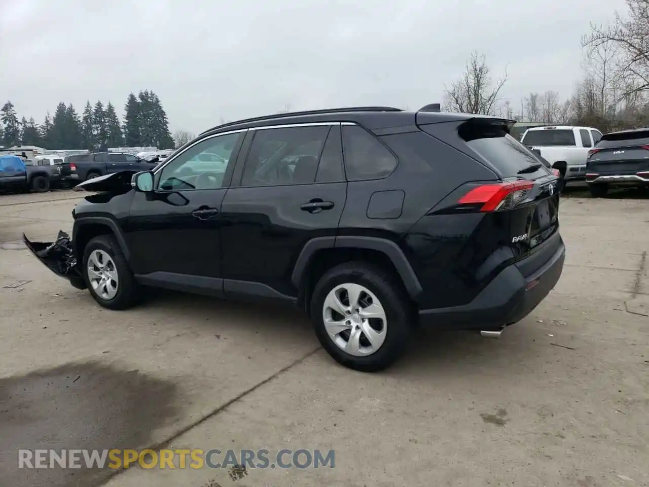 2 Photograph of a damaged car 2T3G1RFV2MC207530 TOYOTA RAV4 2021