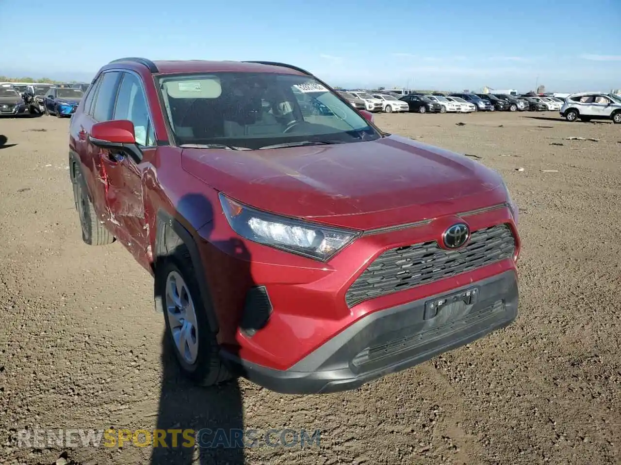 1 Photograph of a damaged car 2T3G1RFV2MW145089 TOYOTA RAV4 2021