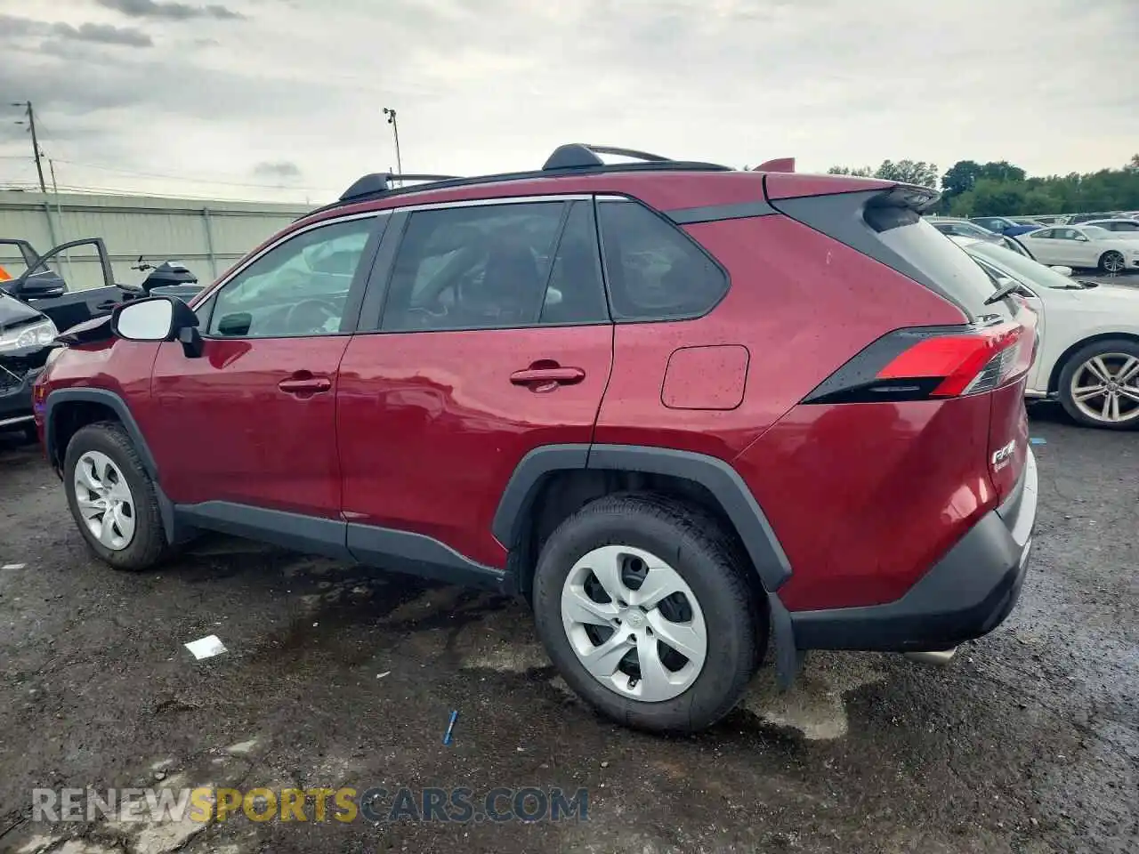 2 fotografías del automóvil dañado 2T3G1RFV3MC144454 TOYOTA RAV4 2021