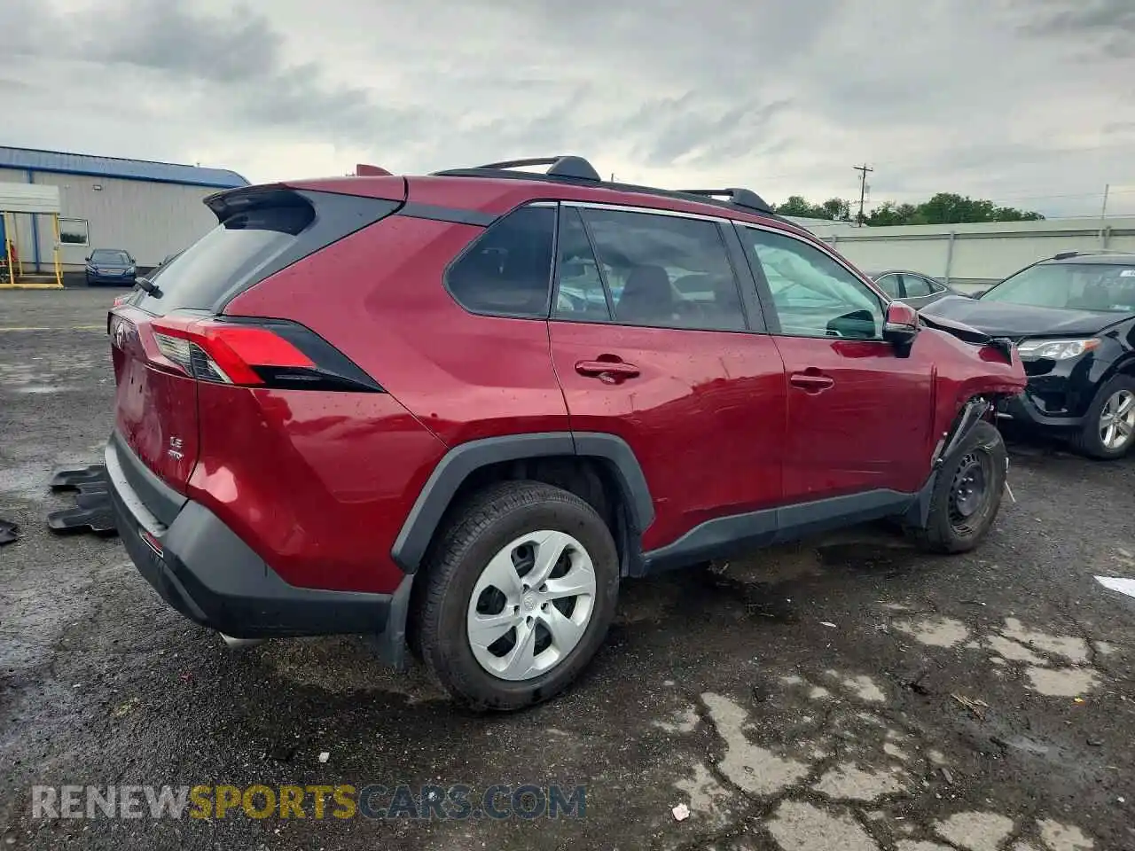 3 fotografías del automóvil dañado 2T3G1RFV3MC144454 TOYOTA RAV4 2021