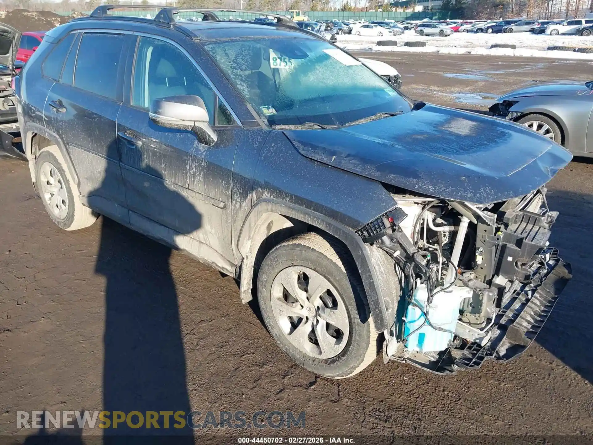 1 Photograph of a damaged car 2T3G1RFV3MC183772 TOYOTA RAV4 2021