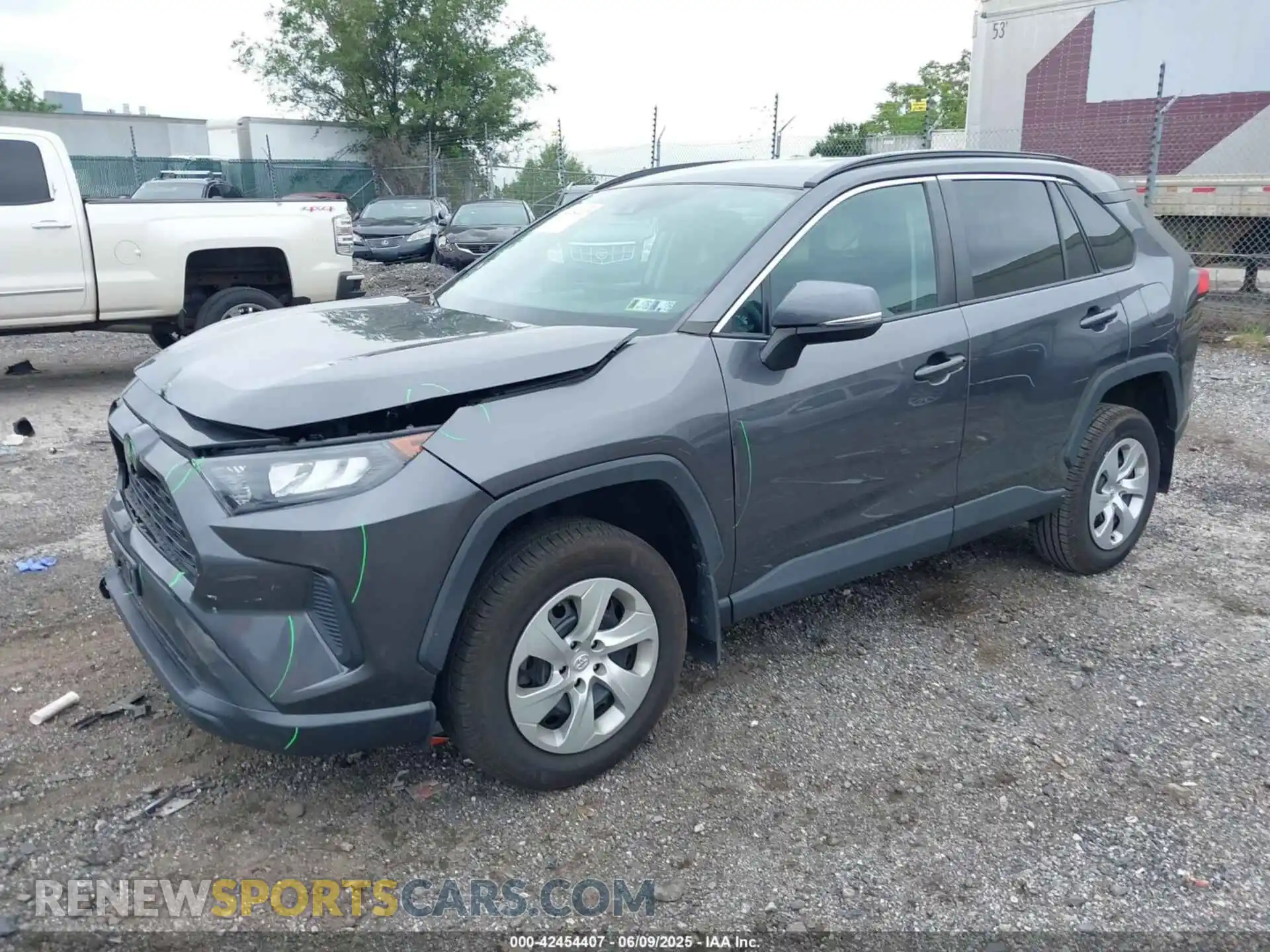 2 Photograph of a damaged car 2T3G1RFV3MC190589 TOYOTA RAV4 2021
