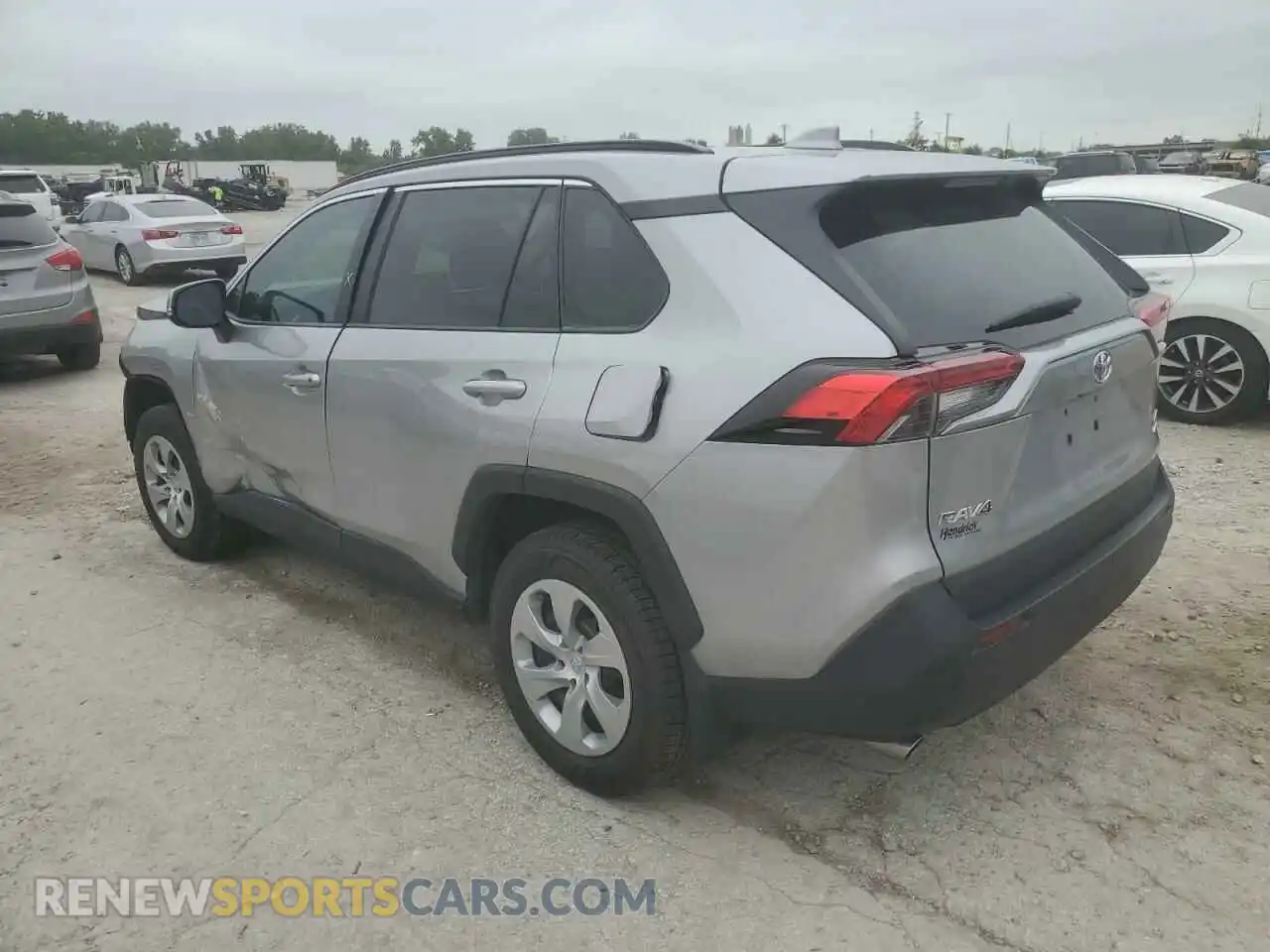 2 Photograph of a damaged car 2T3G1RFV3MC240651 TOYOTA RAV4 2021