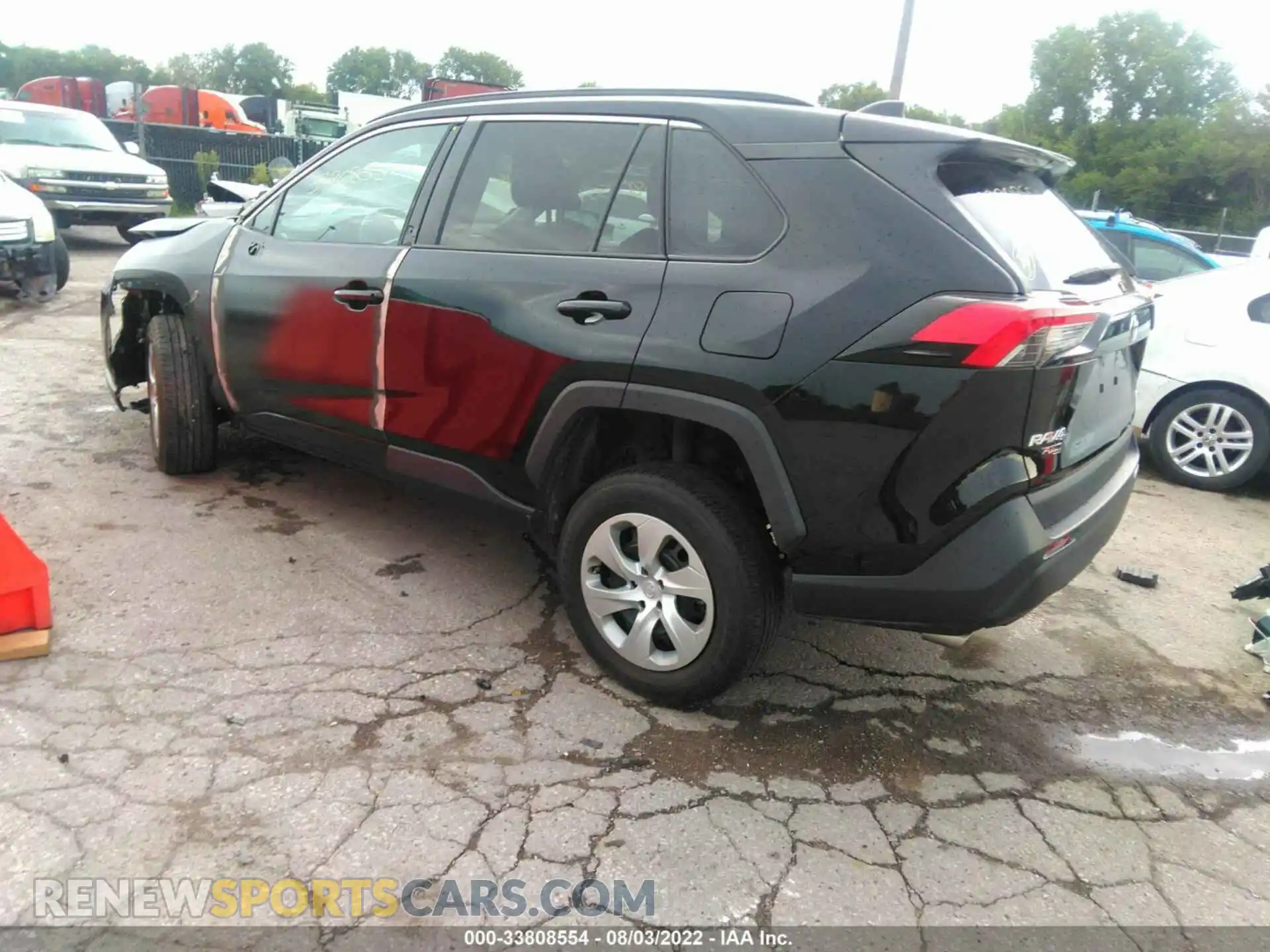 3 Photograph of a damaged car 2T3G1RFV3MW144758 TOYOTA RAV4 2021