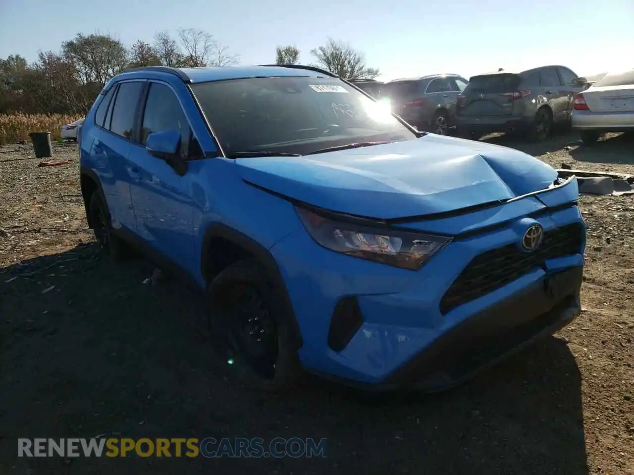 1 Photograph of a damaged car 2T3G1RFV3MW232421 TOYOTA RAV4 2021