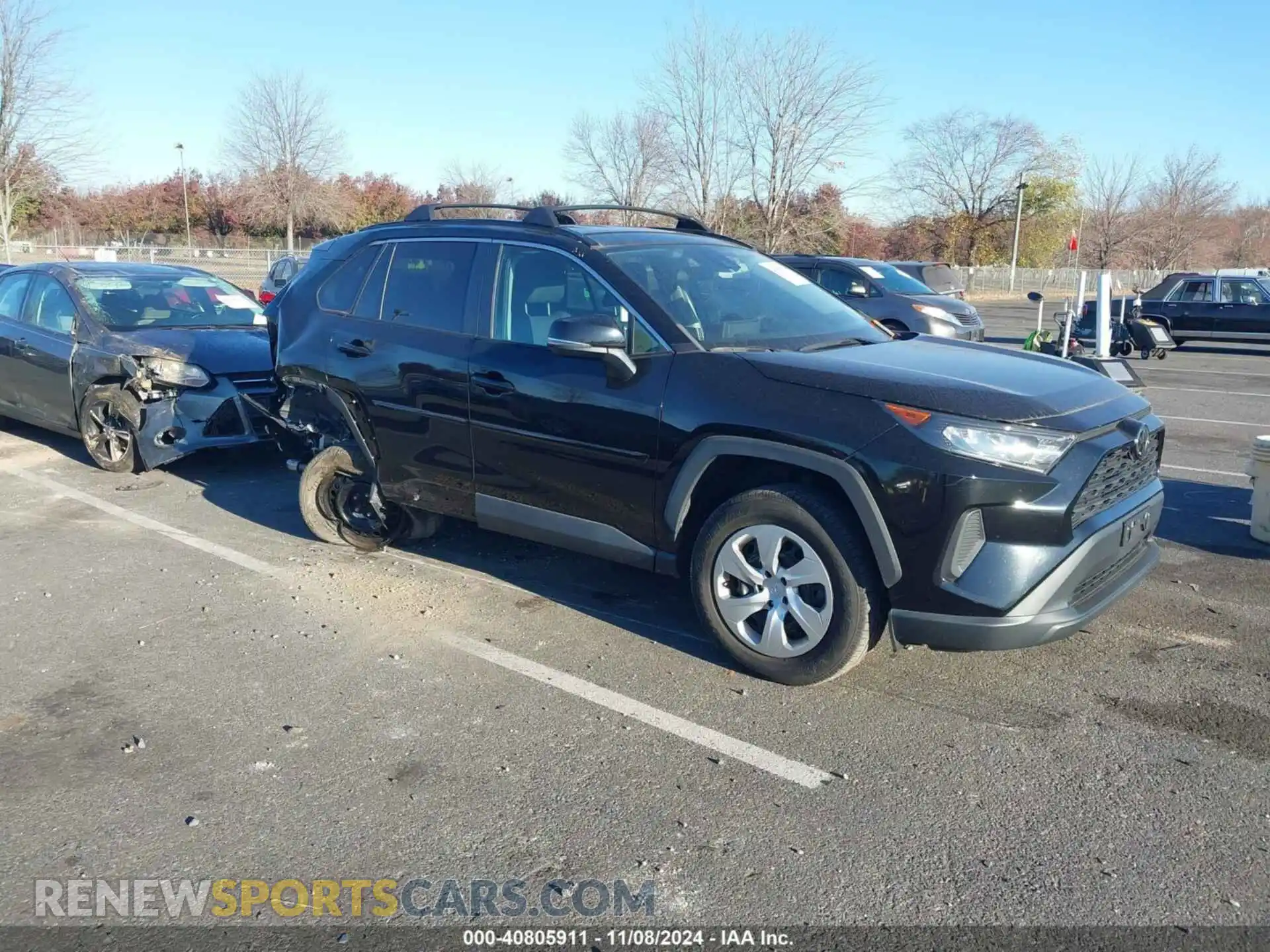1 Photograph of a damaged car 2T3G1RFV4MC156077 TOYOTA RAV4 2021